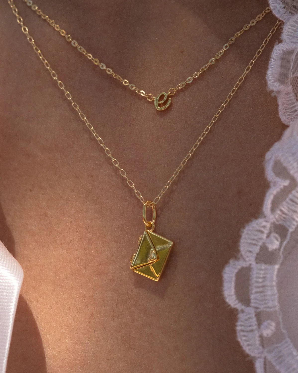 Love Letter Engraved Necklace - Image 4