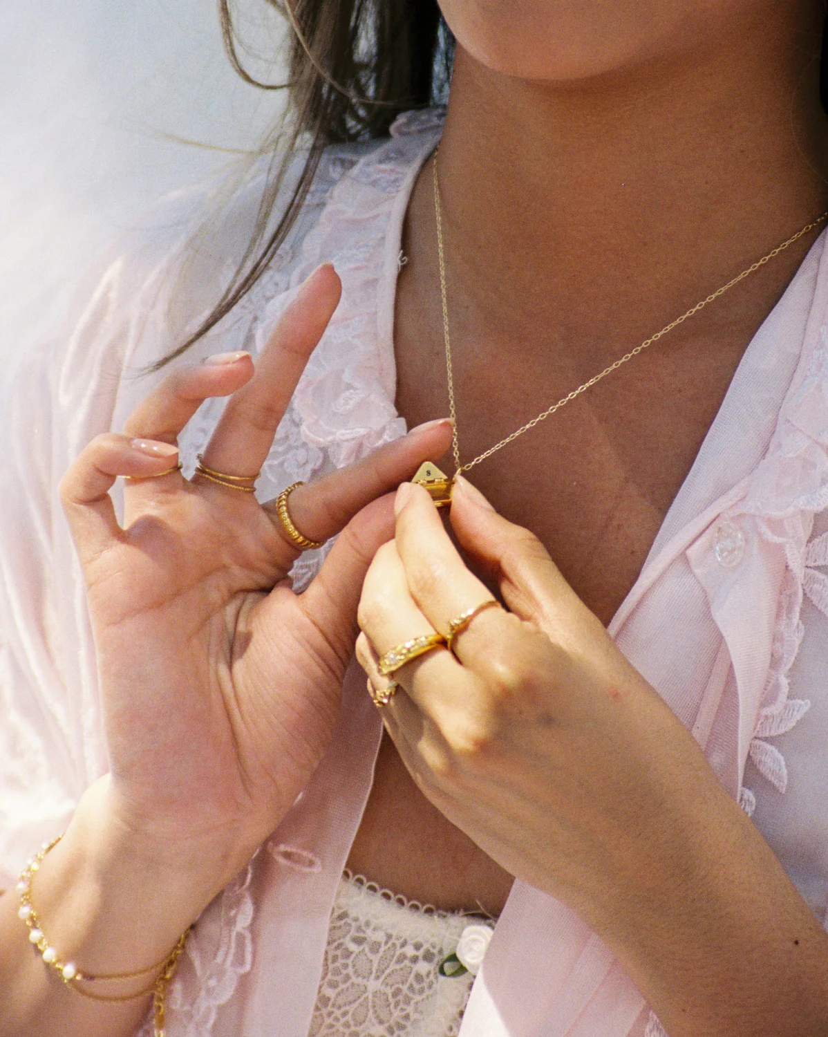 Love Letter Engraved Pendant - Image 4
