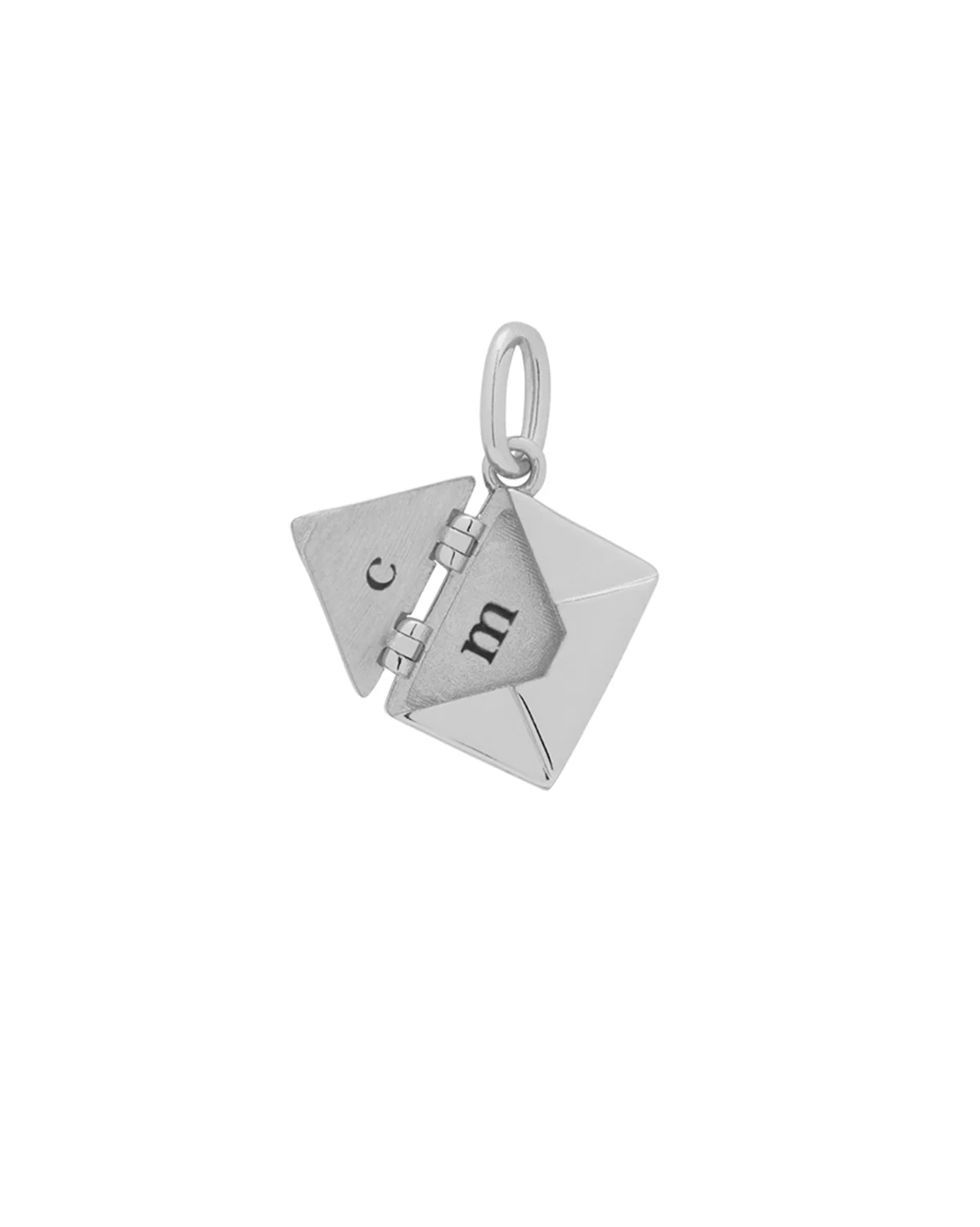 Love Letter Engraved Pendant - Sterling Silver - Image 10