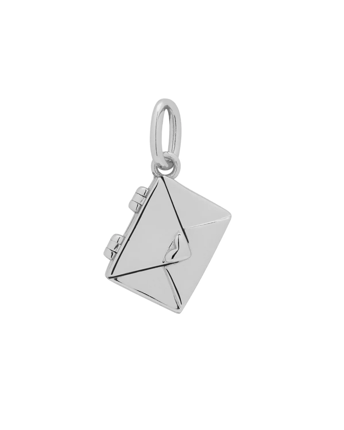 Love Letter Engraved Pendant - Sterling Silver - Image 8