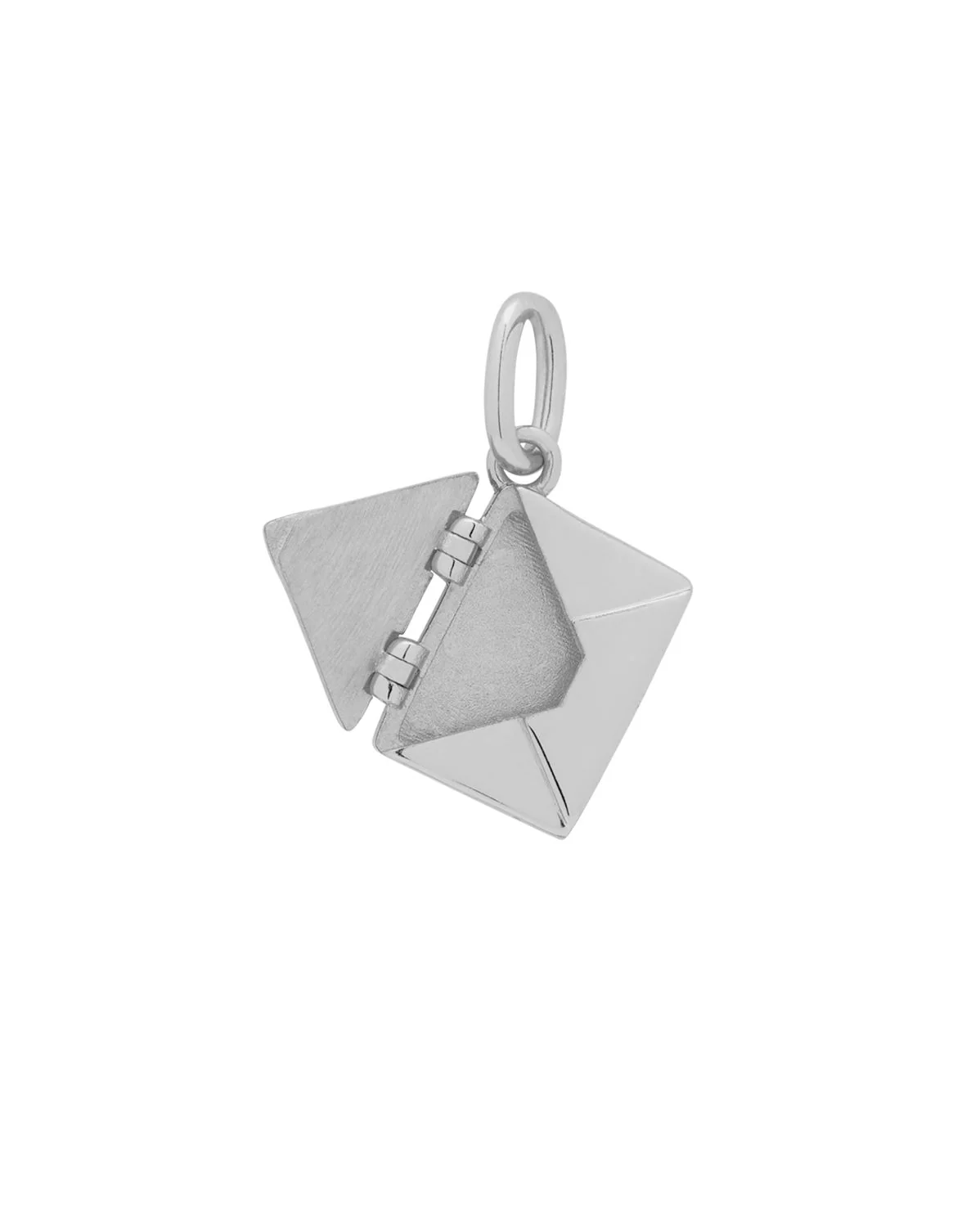 Love Letter Engraved Pendant - Sterling Silver - Image 9