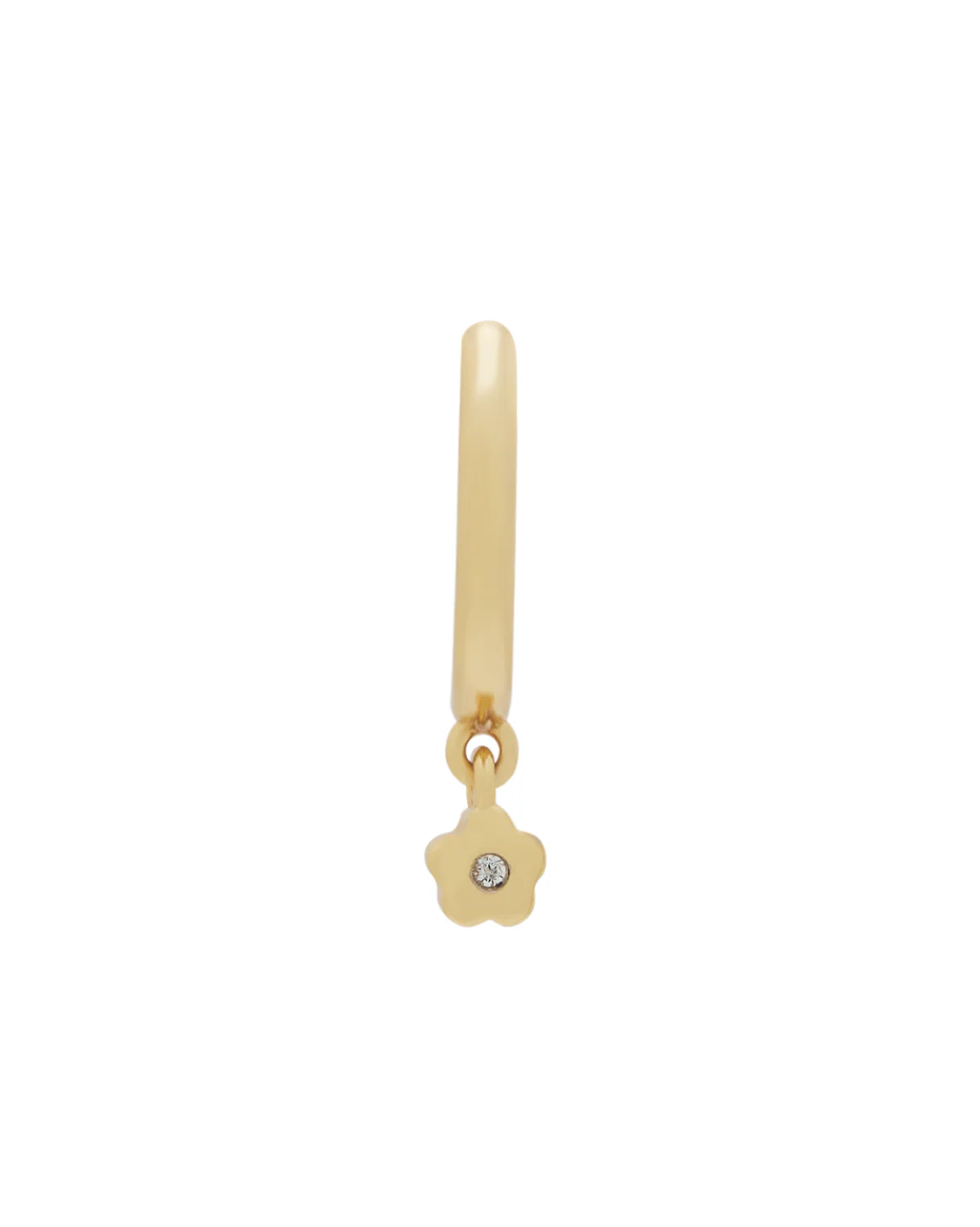 Lucille Flower Single Hoop