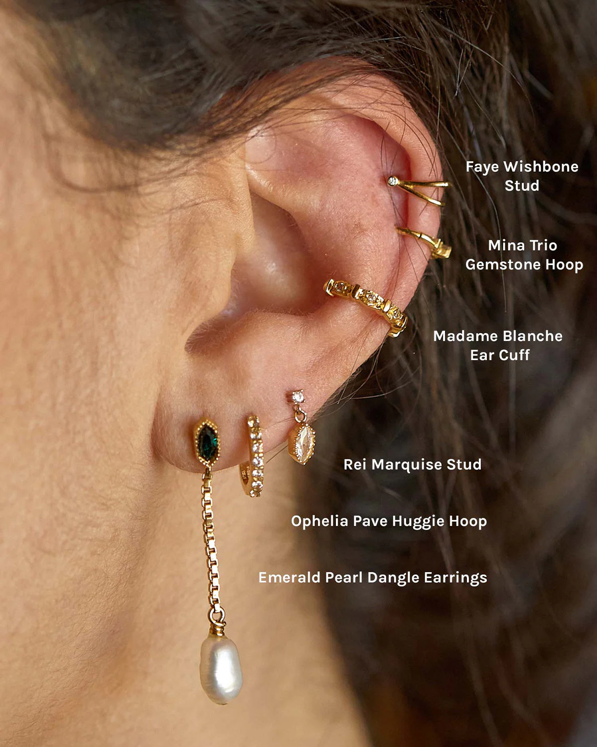Madame Blanche Ear Cuff - Image 4