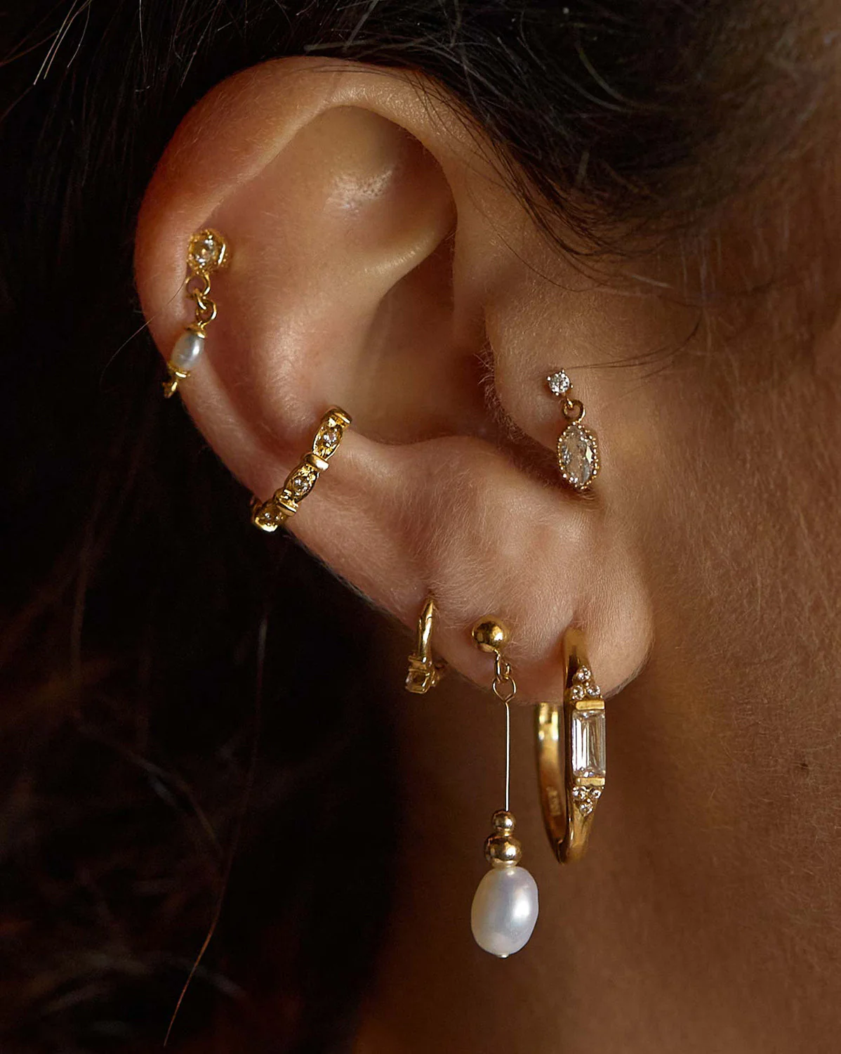 Madame Blanche Ear Cuff - Image 5