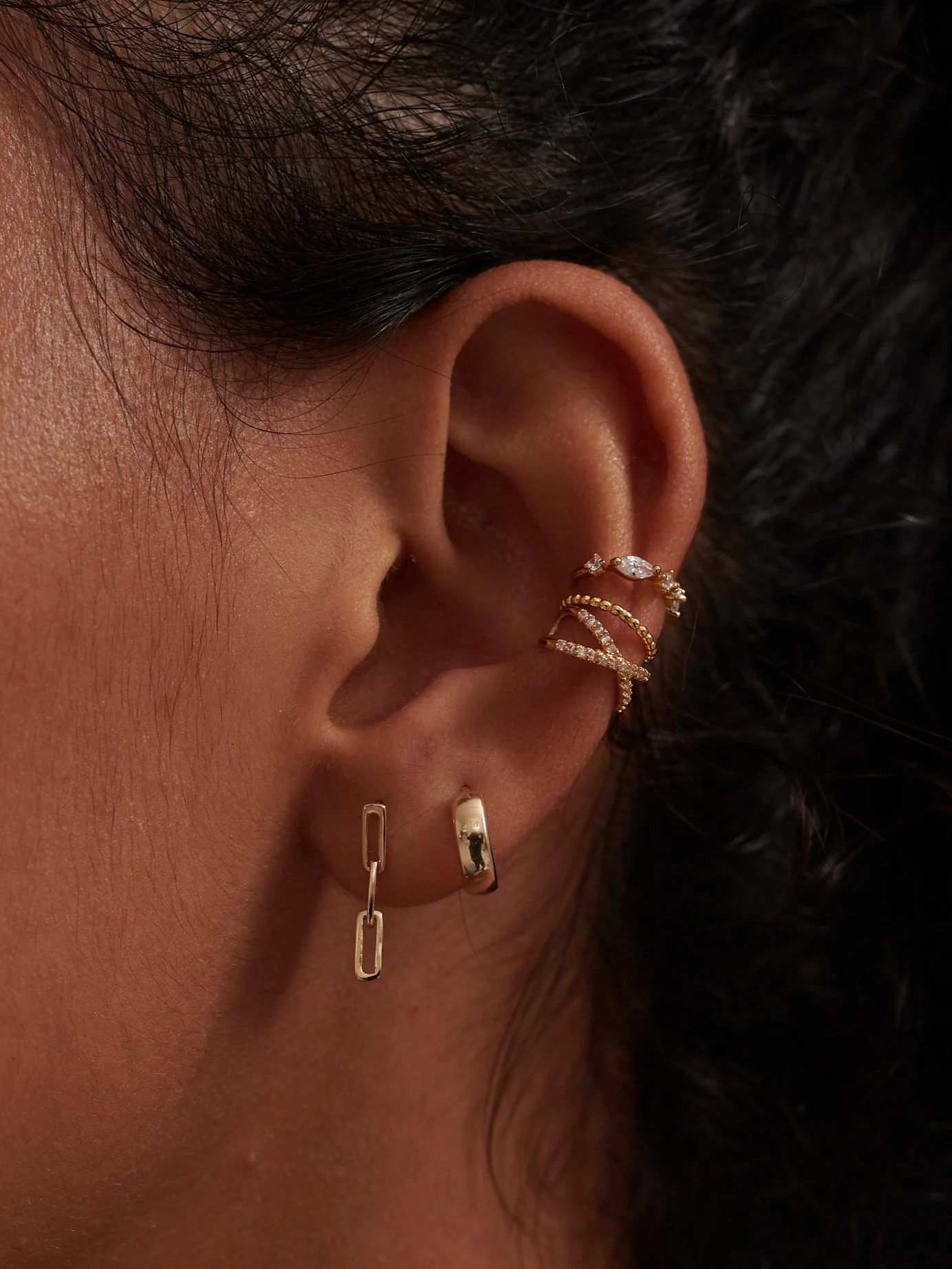 Marjorie Ear Cuffs Set - Image 2