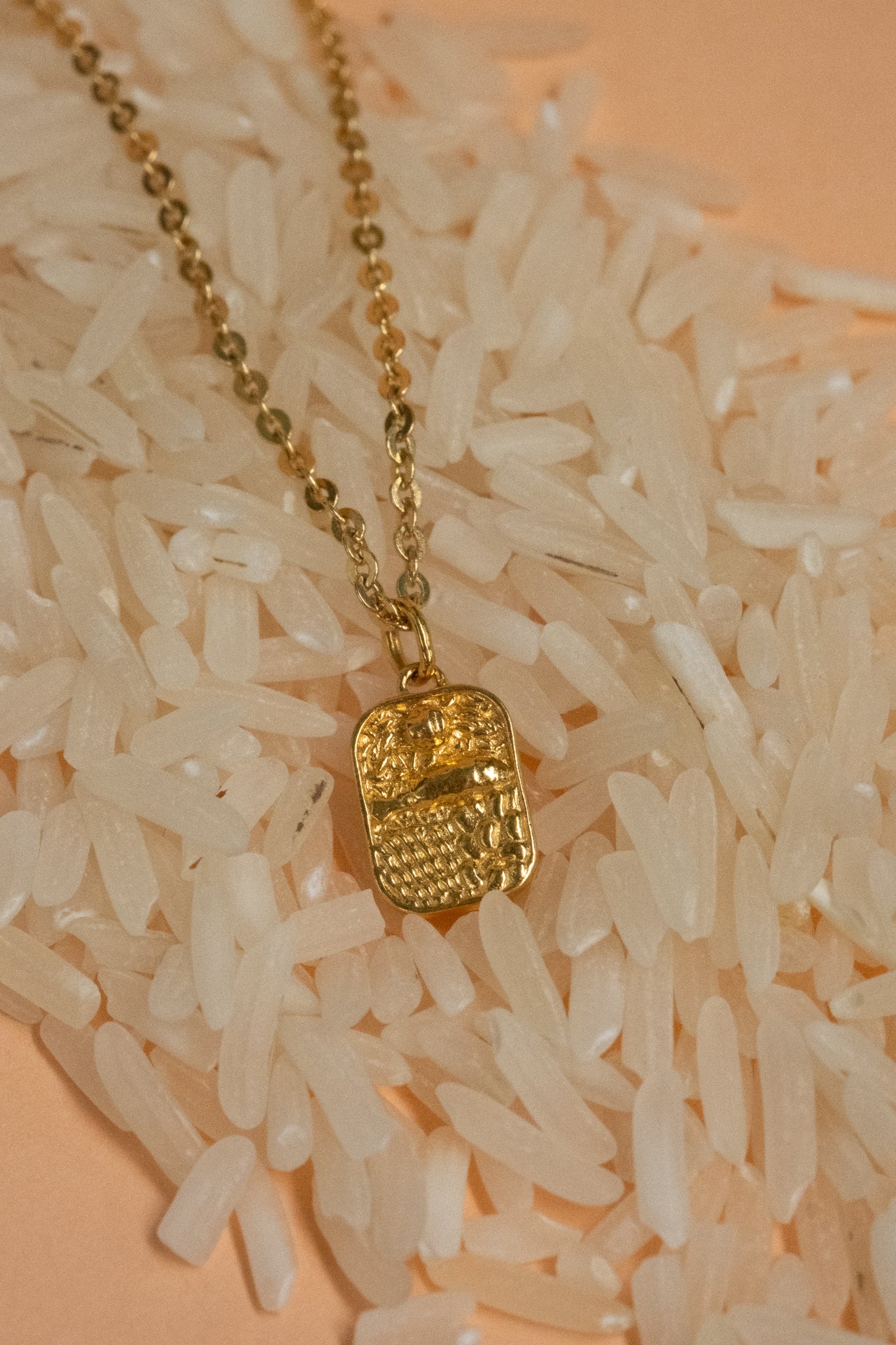 Solid Gold Mei’s Bento Box Pendant - Image 5