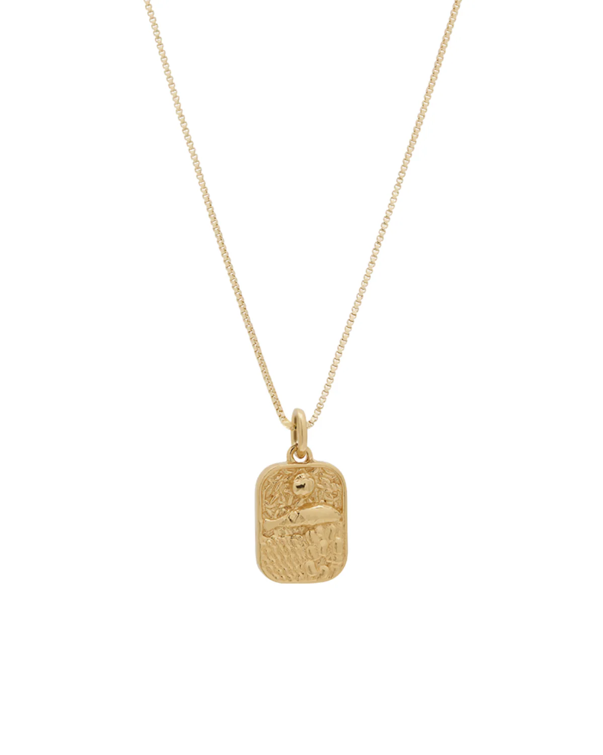 Solid Gold Mei’s Bento Box Pendant - Image 6