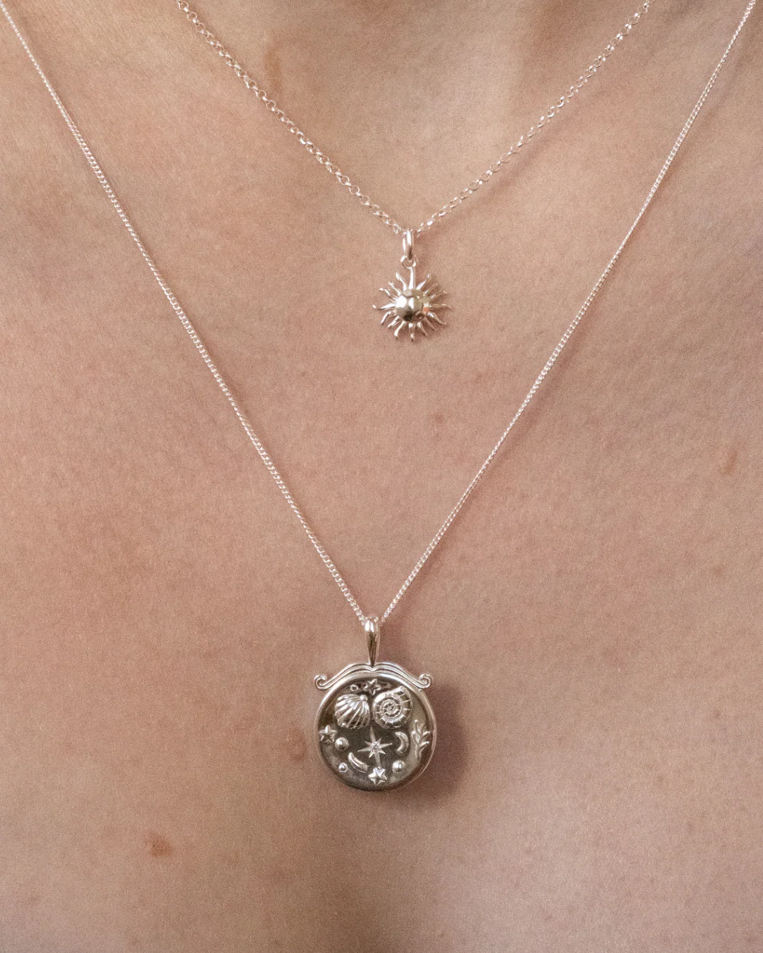 Memoir Trinket Necklace - Sterling Silver - Image 5
