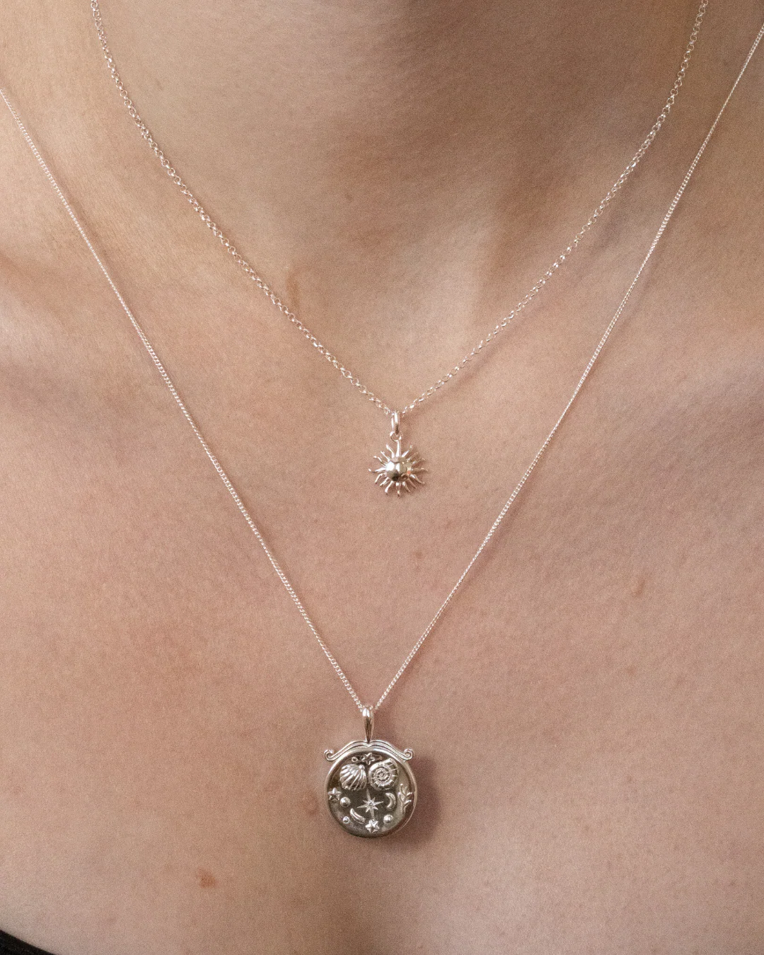 Memoir Trinket Necklace - Sterling Silver - Image 9