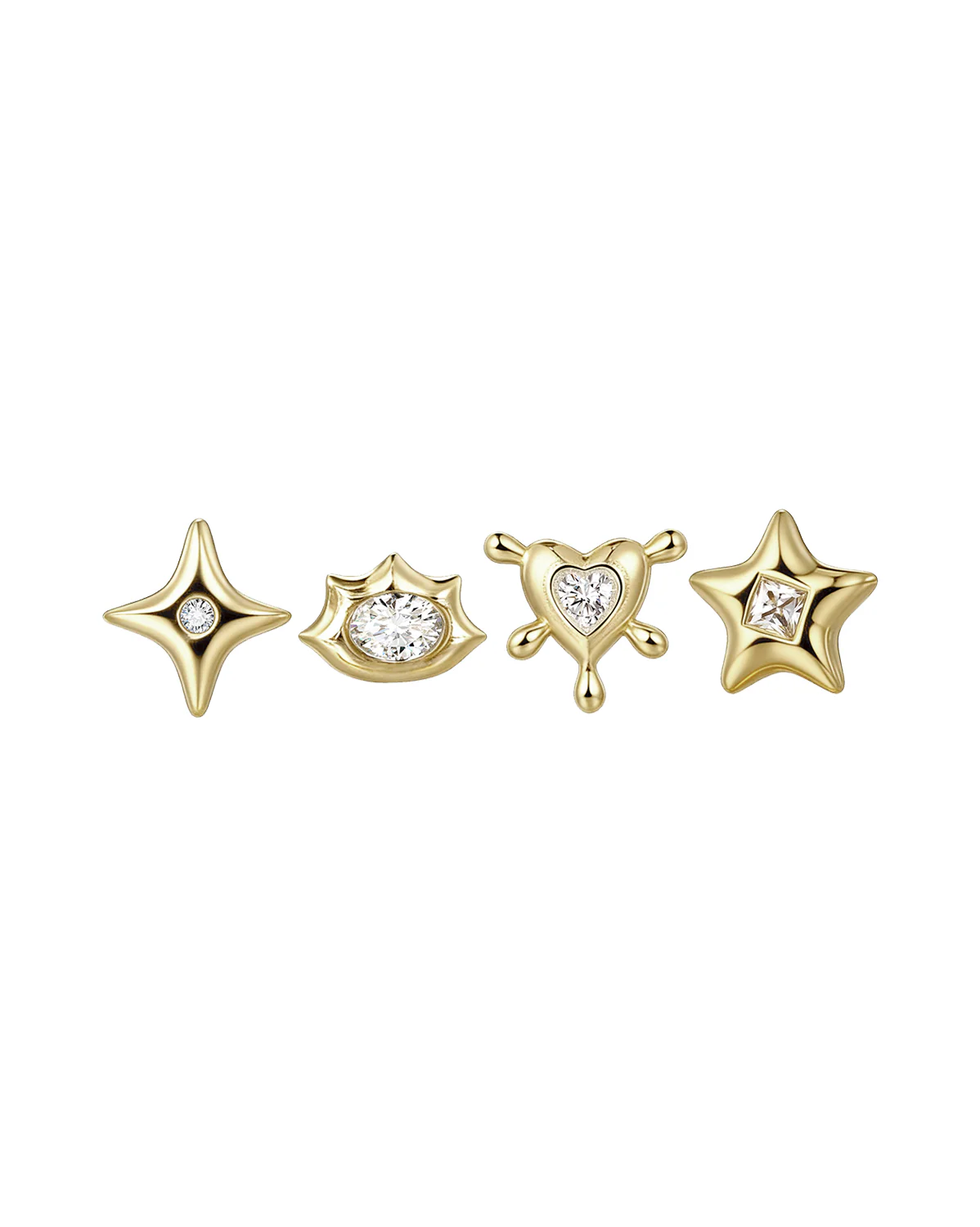 Mila Shapes Earrings Set
