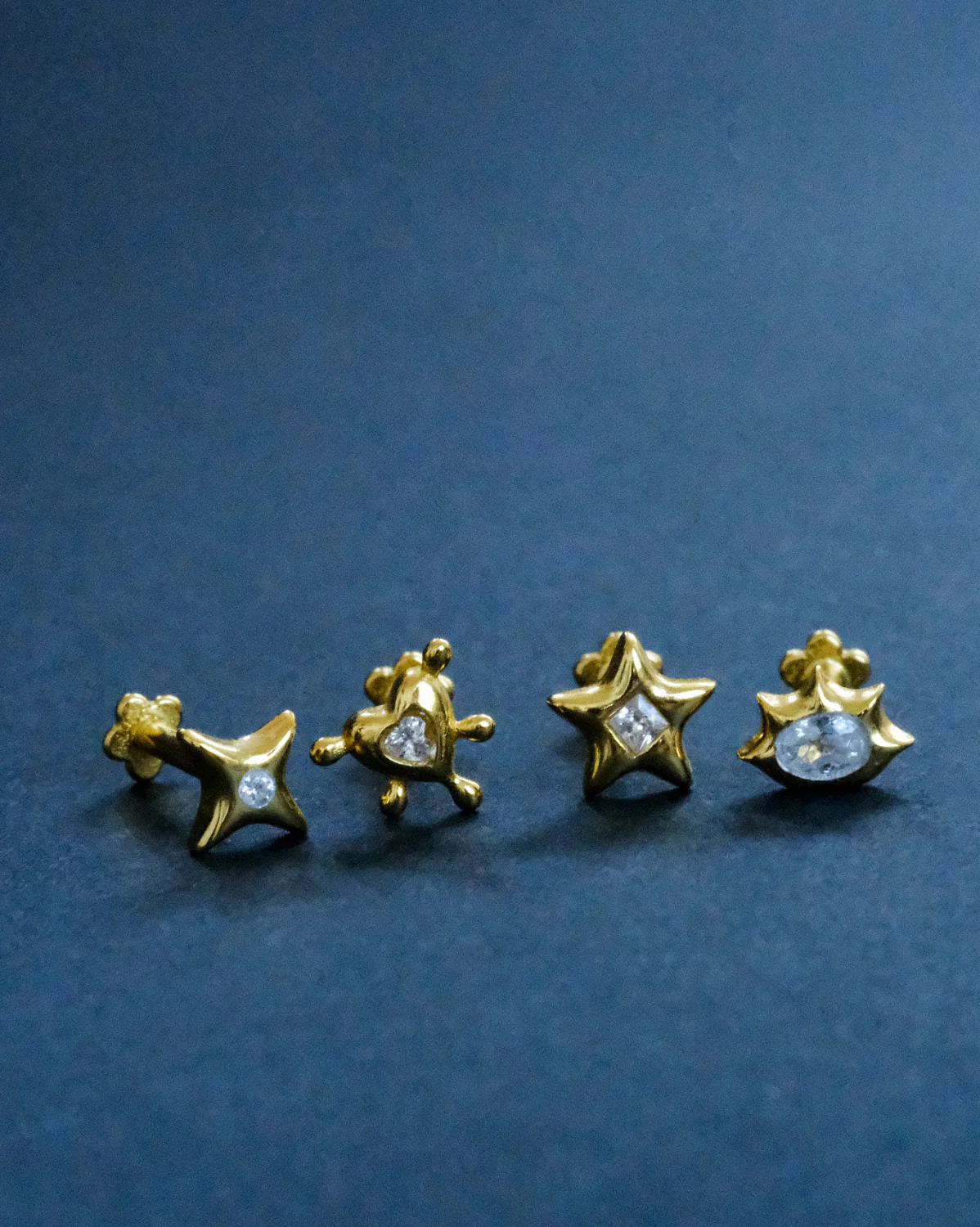 Mila Shapes Earrings Set - Image 2