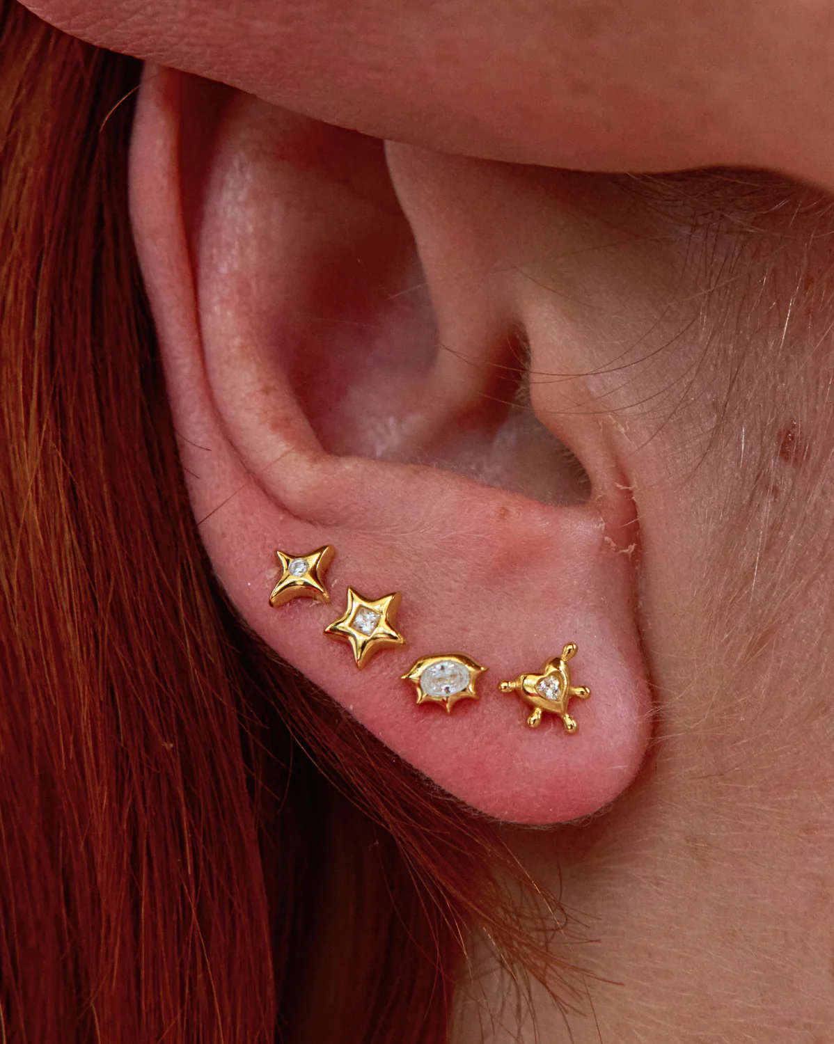 Mila Shapes Earrings Set - Image 3