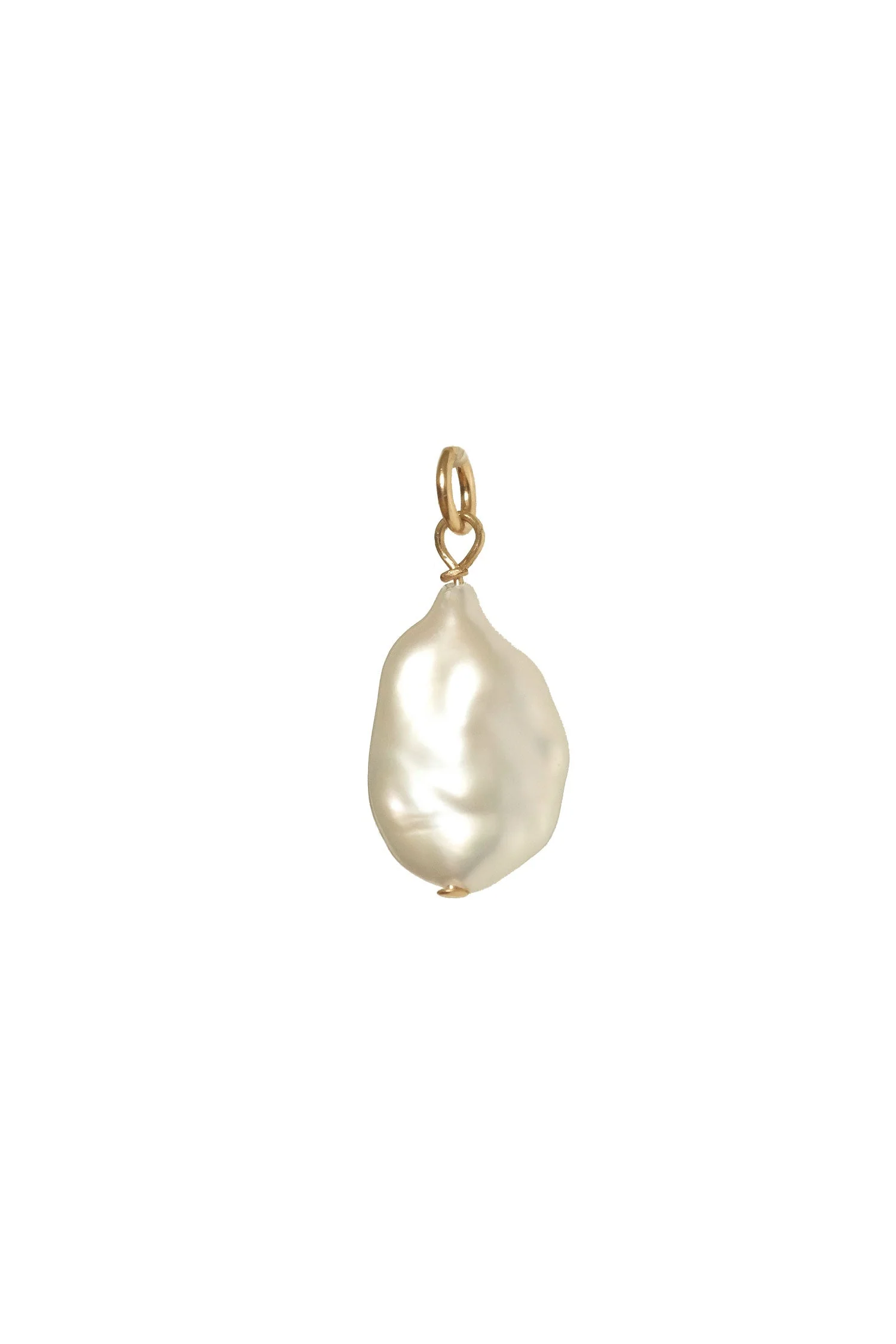 Mix & Match Flat Teardrop Pearl Charm - Image 4