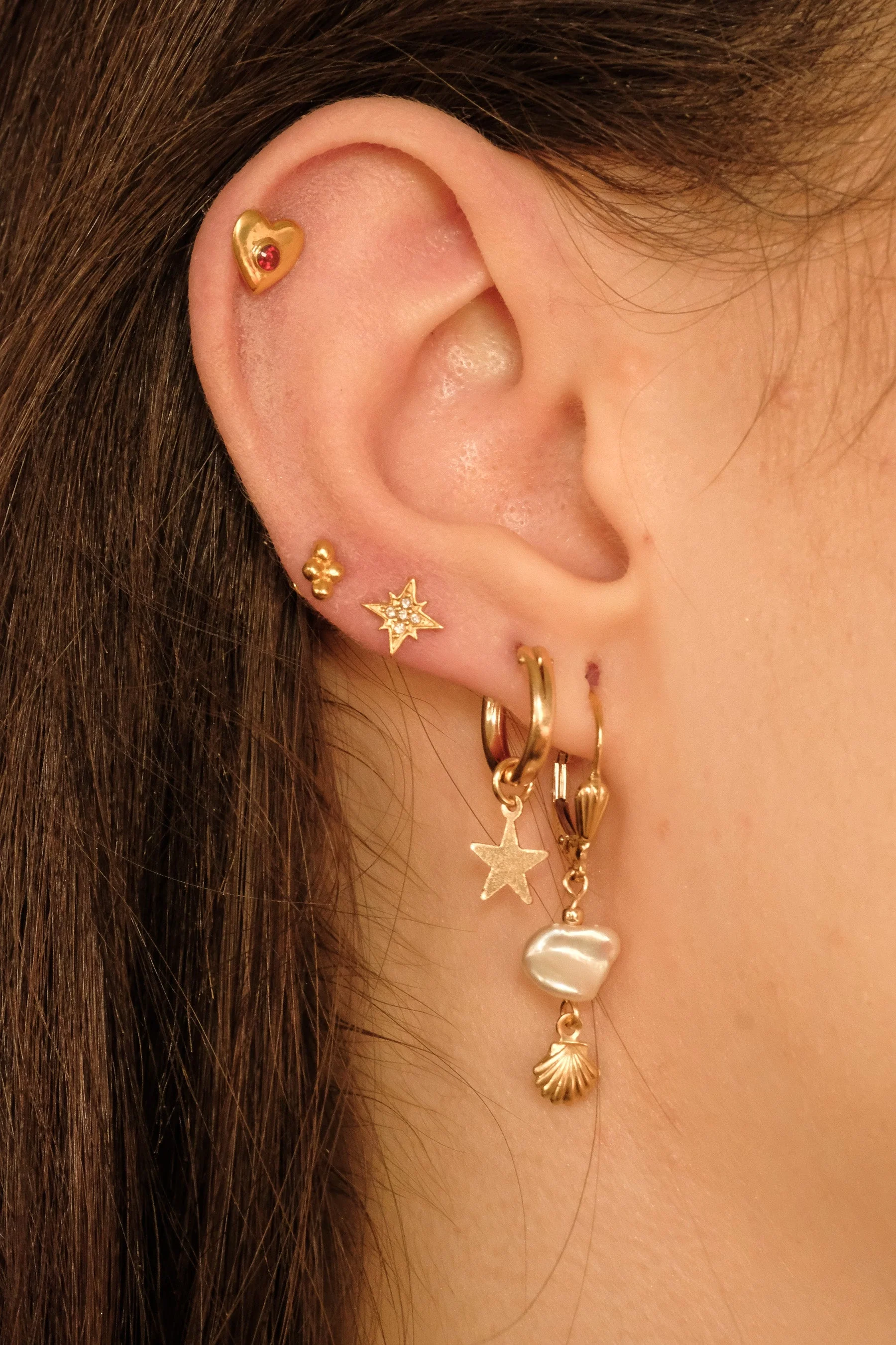 Moana Shell Pearl Earrings - Image 7