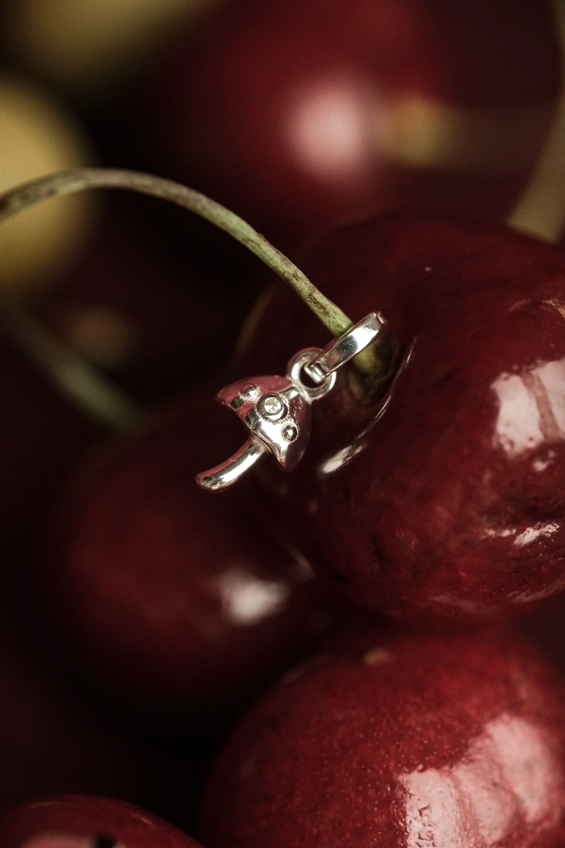 Mushroom Pendant Charm - Sterling Silver - Image 15