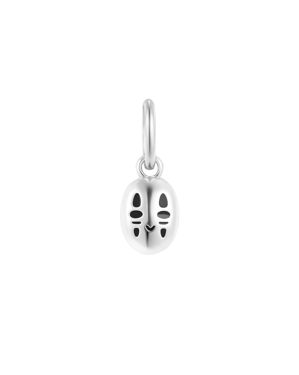 No Face Charm - Sterling Silver
