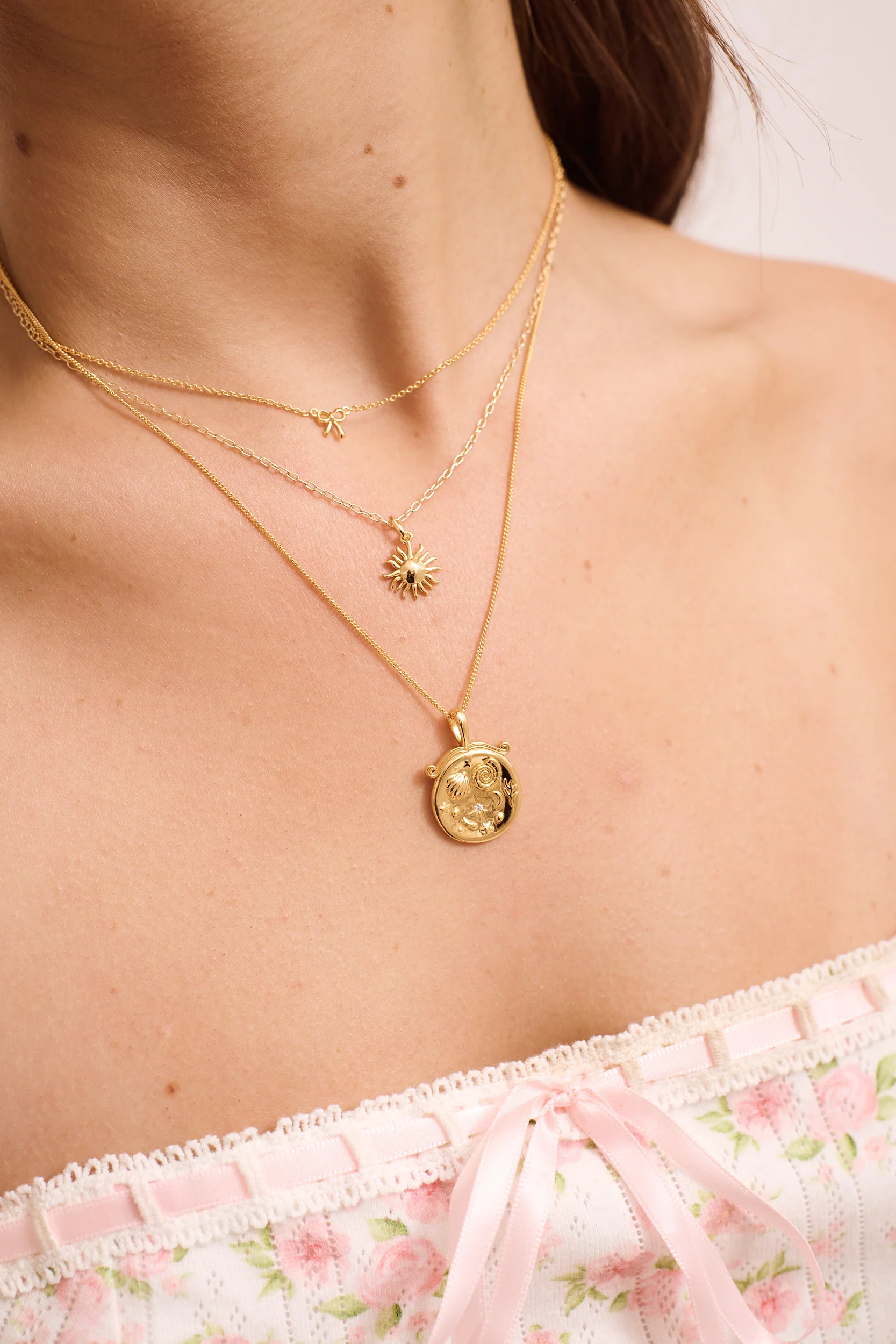 Paradiso Sun Pendant Necklace - Image 4