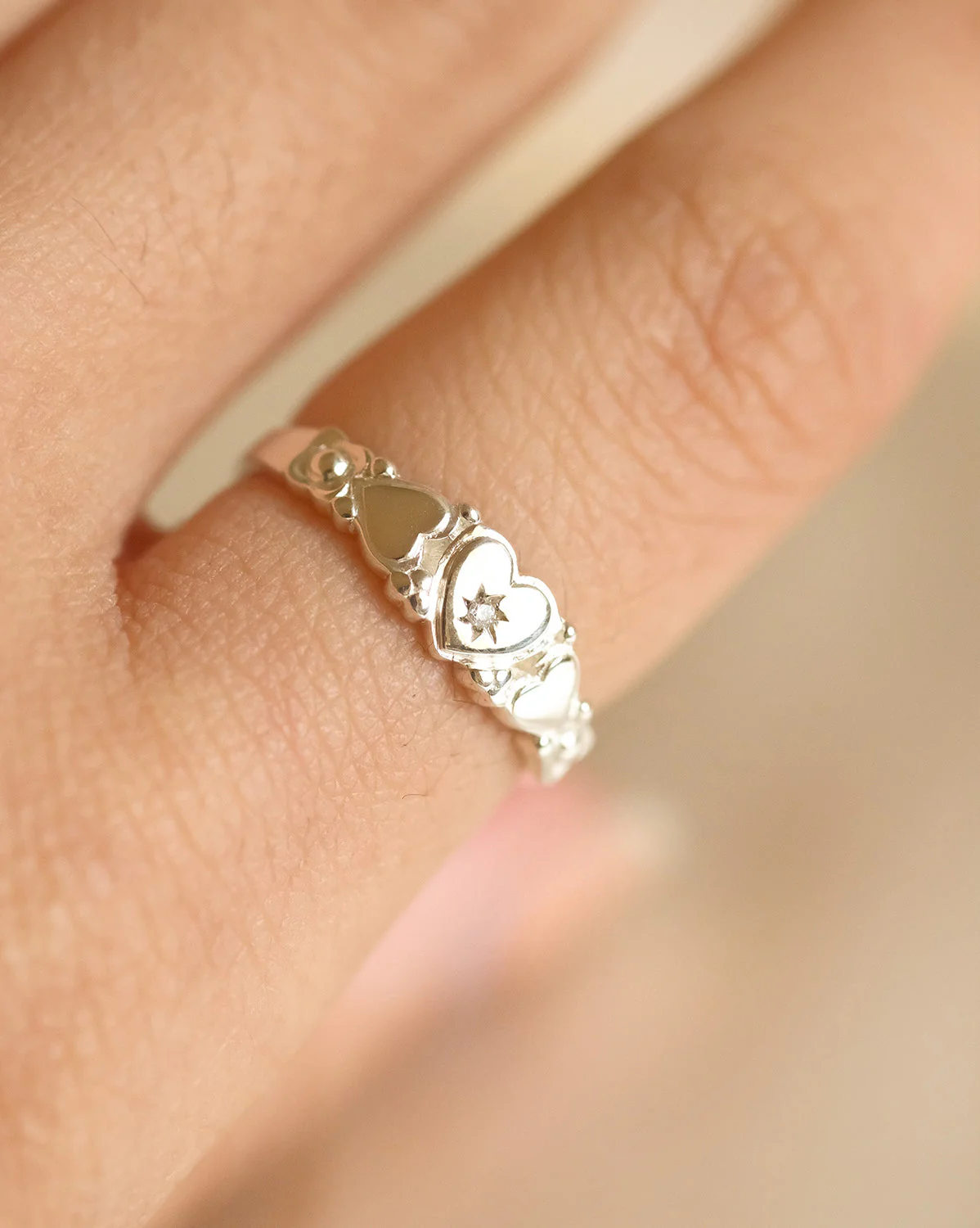 Patricia Heirloom Ring - Sterling Silver - Image 3