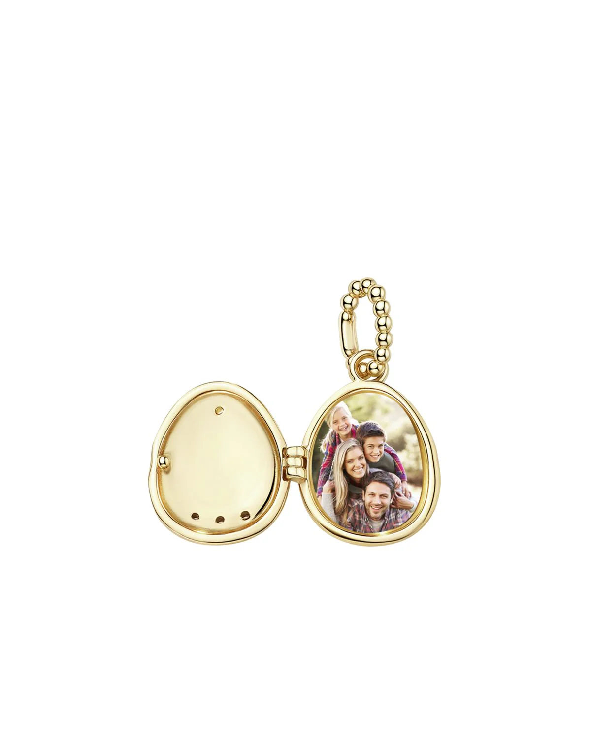 Pixel Engravable Locket Necklace - Image 10