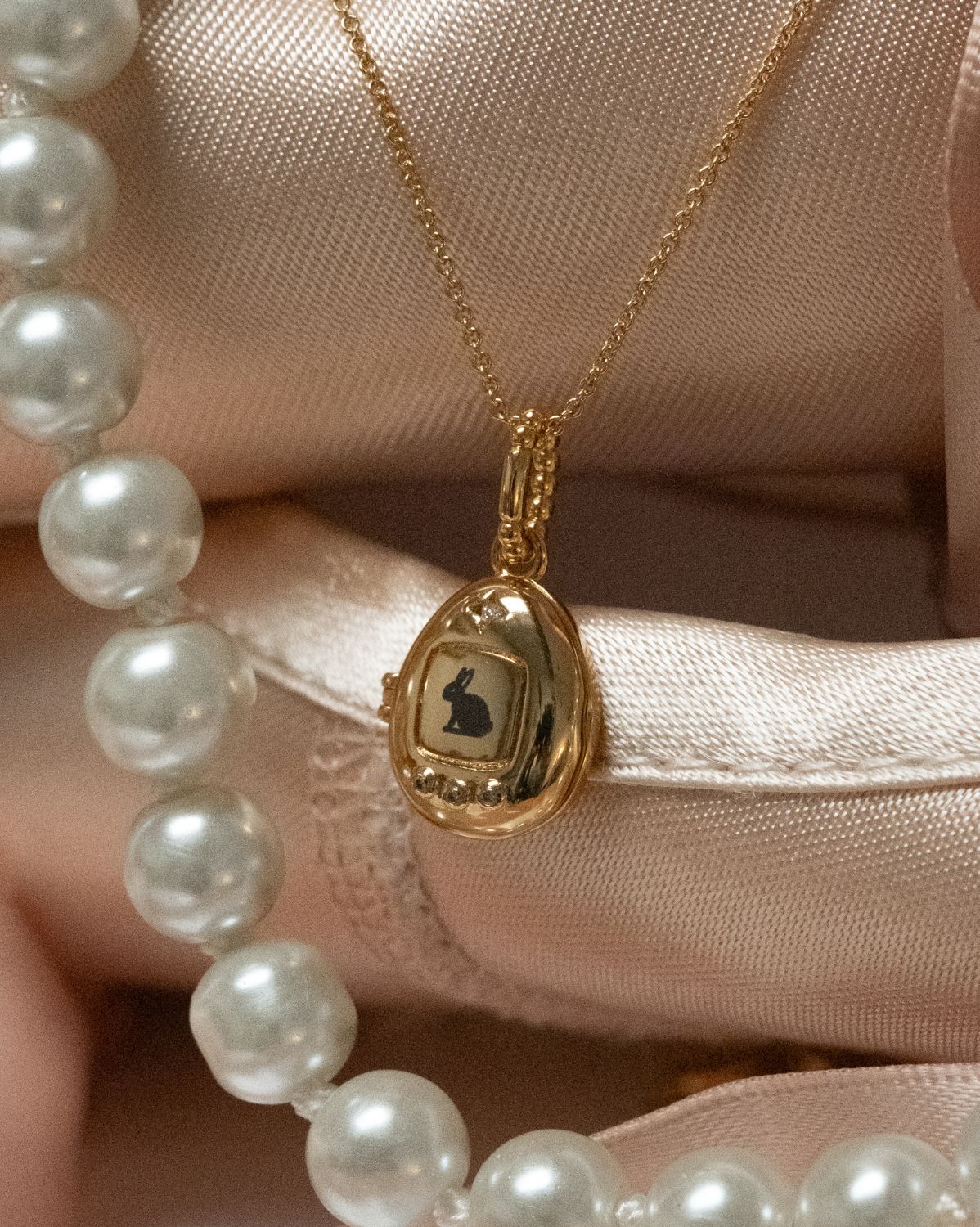 Pixel Engravable Locket Necklace - Image 2
