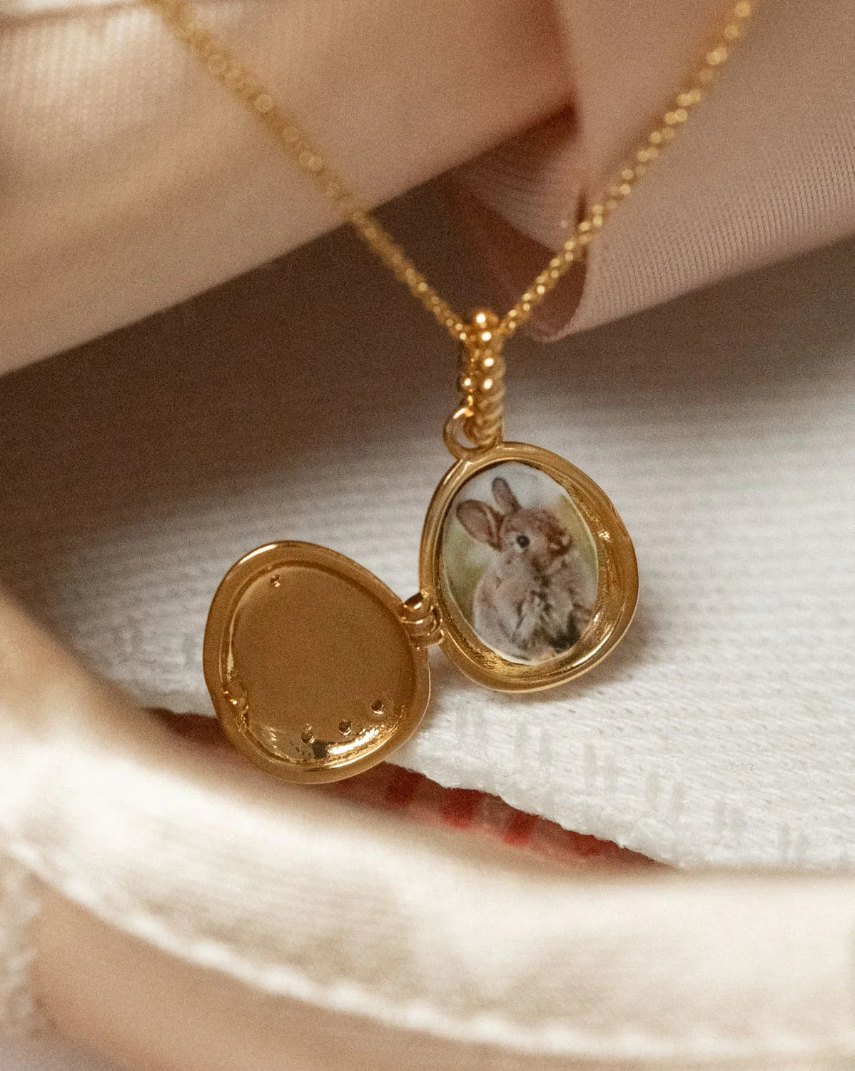 Pixel Engravable Locket Necklace - Image 5
