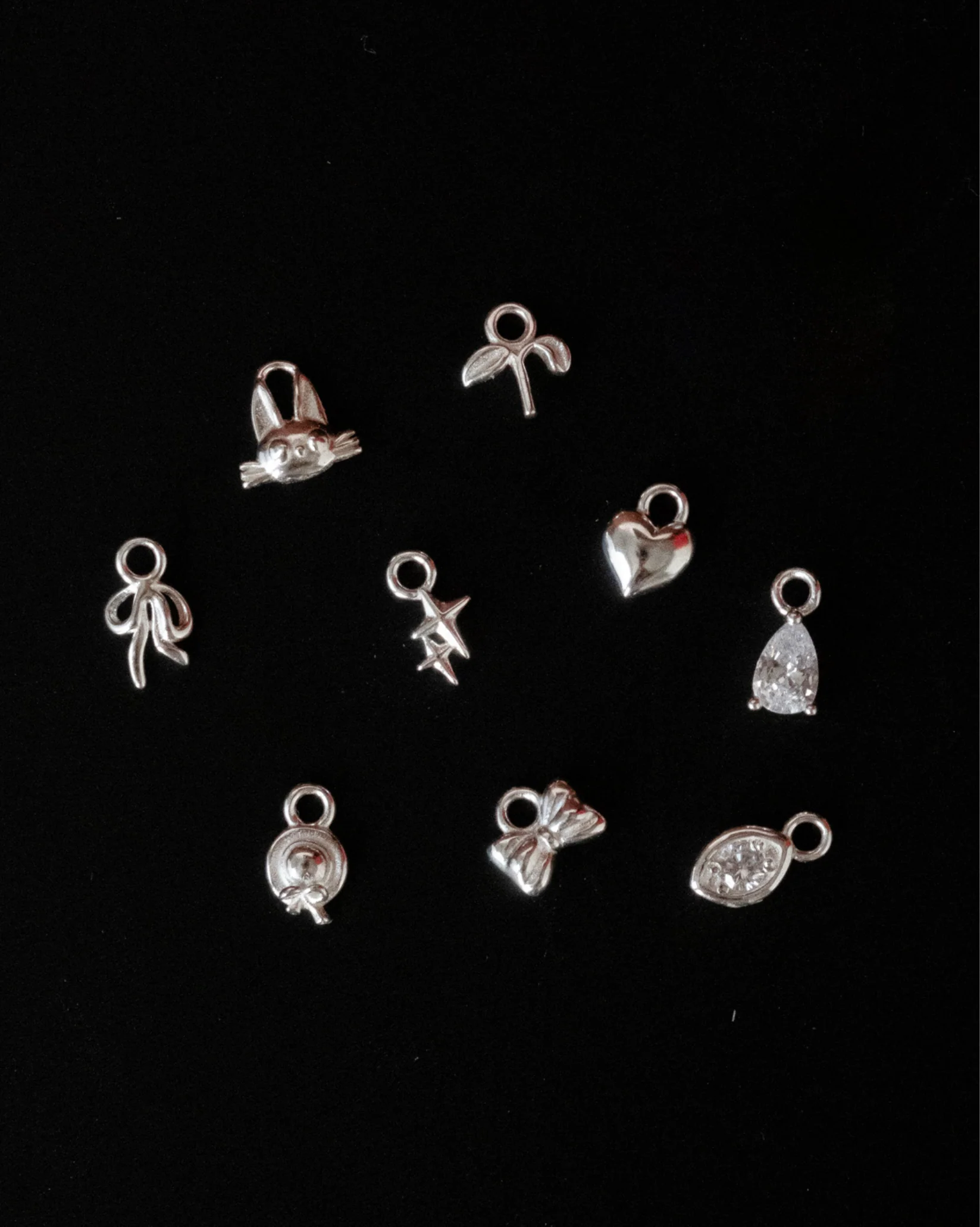 Plant Sprout Charm - Sterling Silver - Image 9