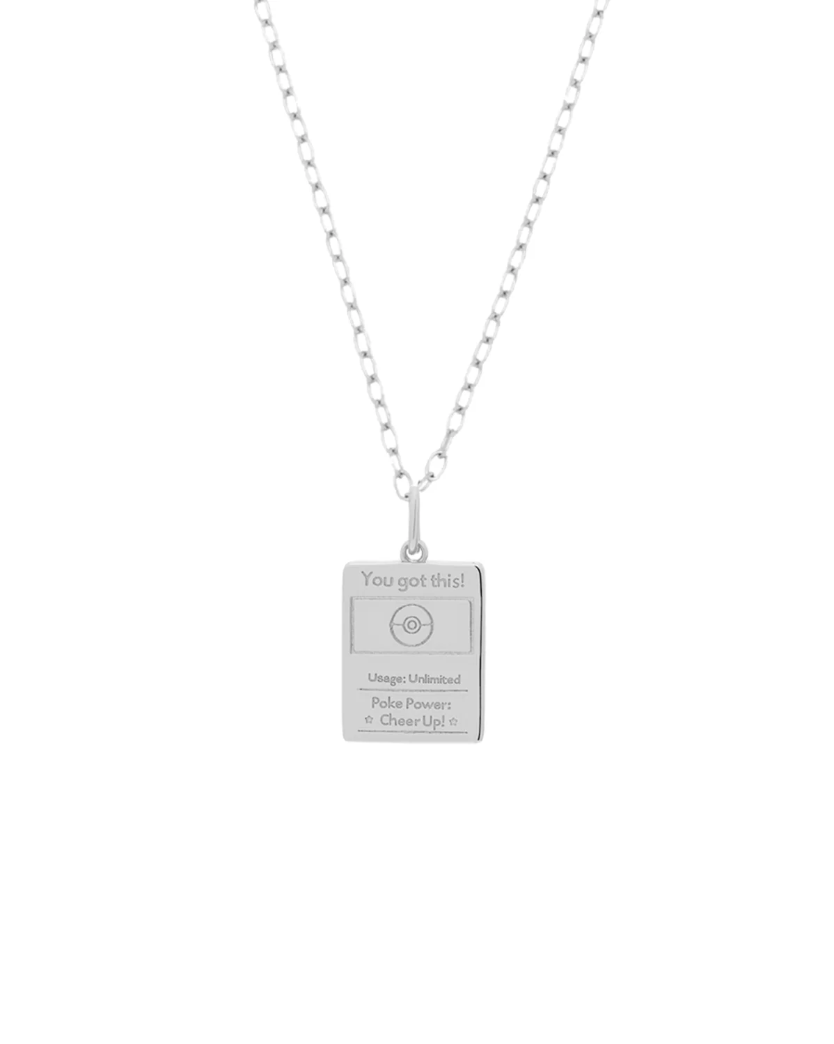 Pokemon Trading Card Pendant Necklace - Sterling Silver - Image 7