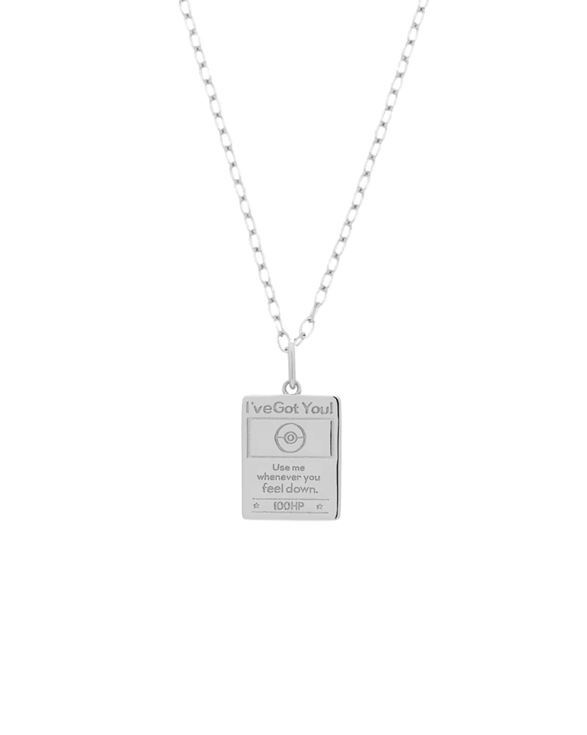Pokemon Trading Card Pendant Necklace - Sterling Silver - Image 8