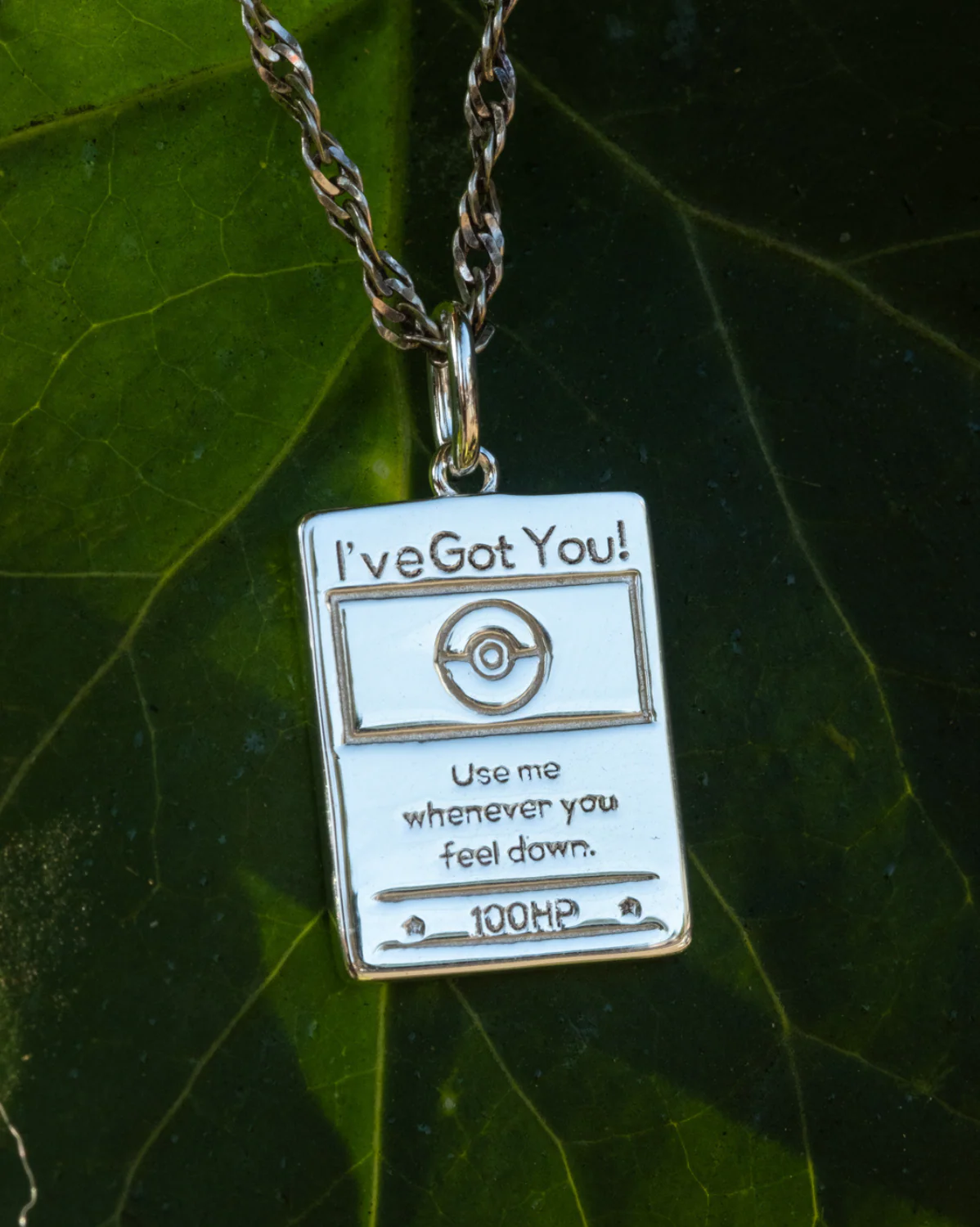 Pokemon Trading Card Pendant - Sterling Silver - Image 5