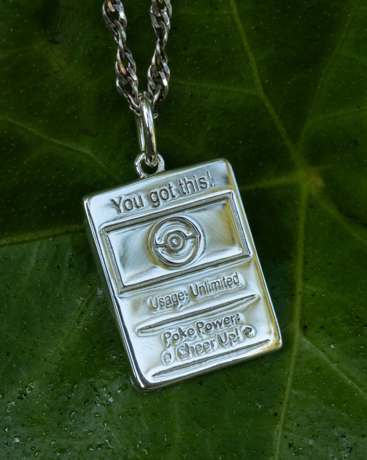 Pokemon Trading Card Pendant - Sterling Silver - Image 7