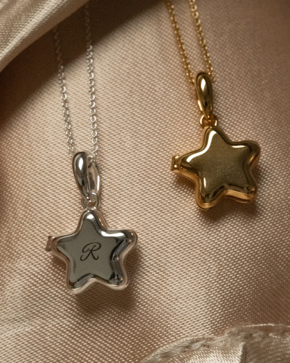 Polly’s Star Engravable Locket Necklace - Image 8