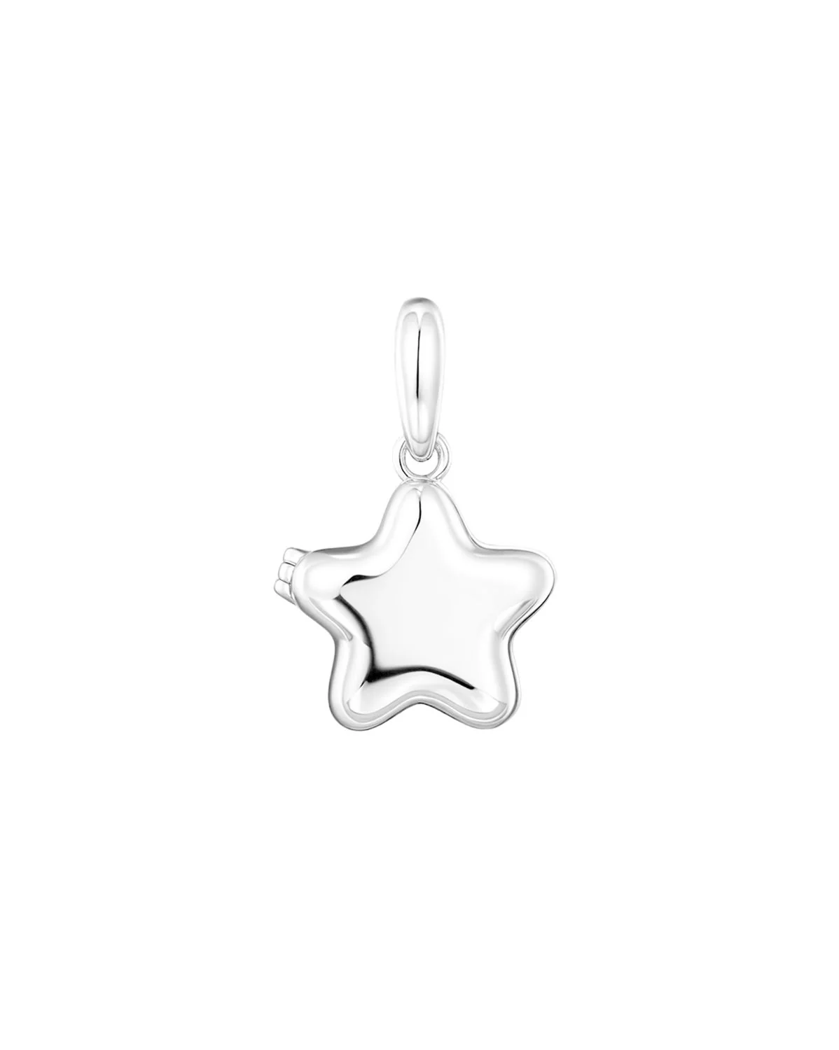 Polly’s Star Engravable Locket Necklace - Silver - Image 9