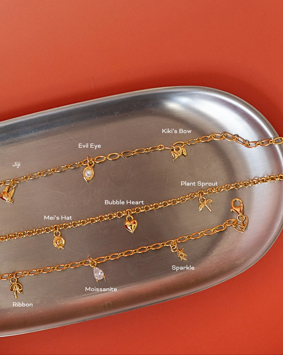 Rolo Charm Bracelet (Build Your Own) - Image 6