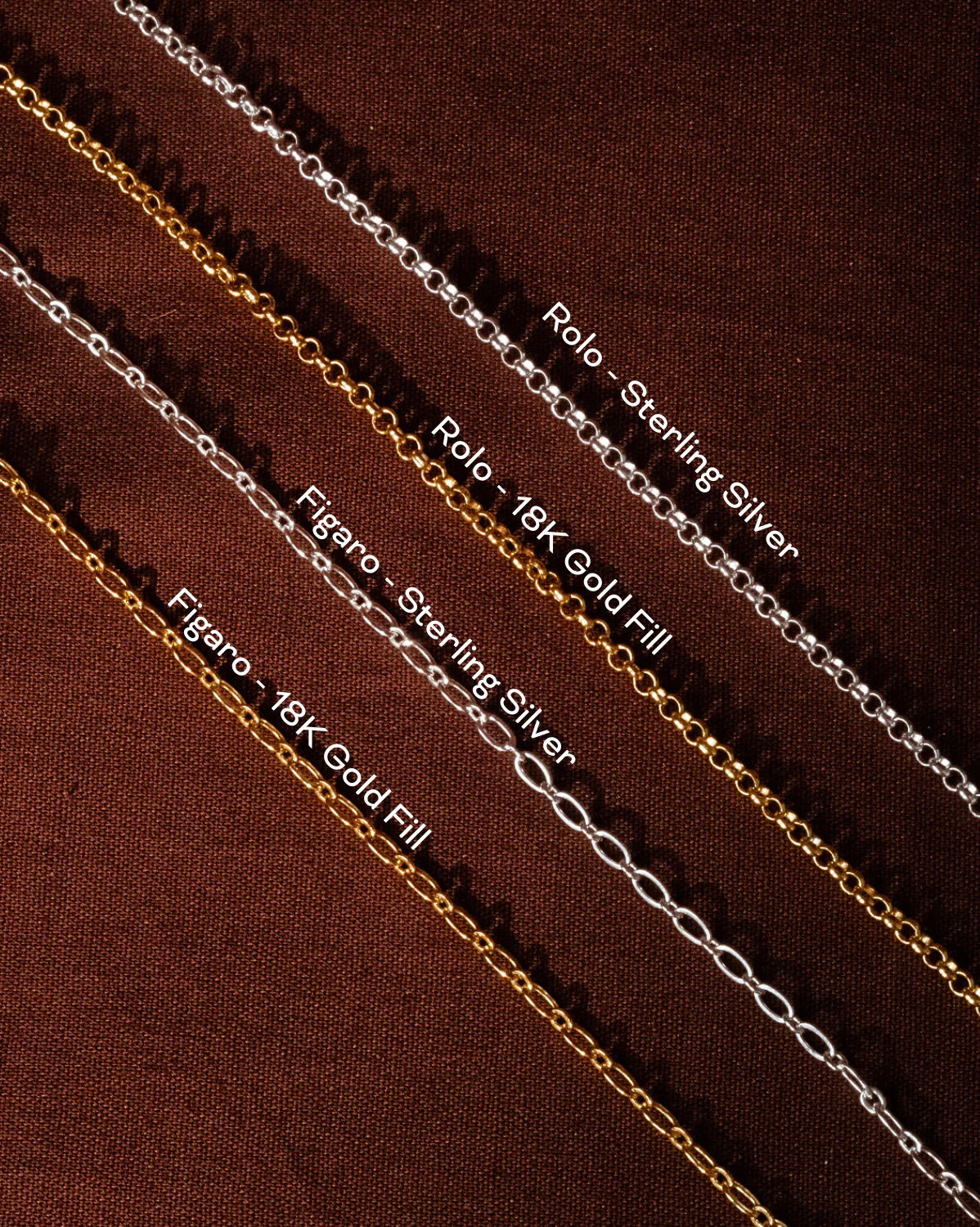 Rolo Charm Necklace (Build Your Own) - Image 8