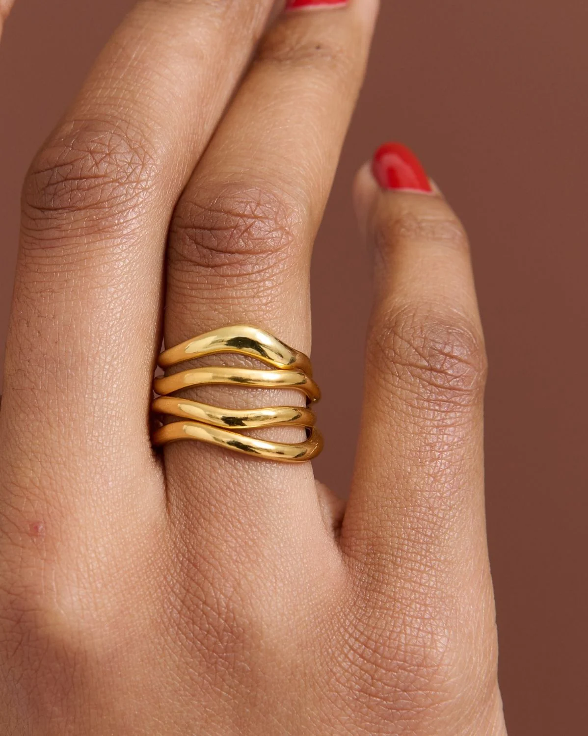 Romy Wave Ring - Image 2