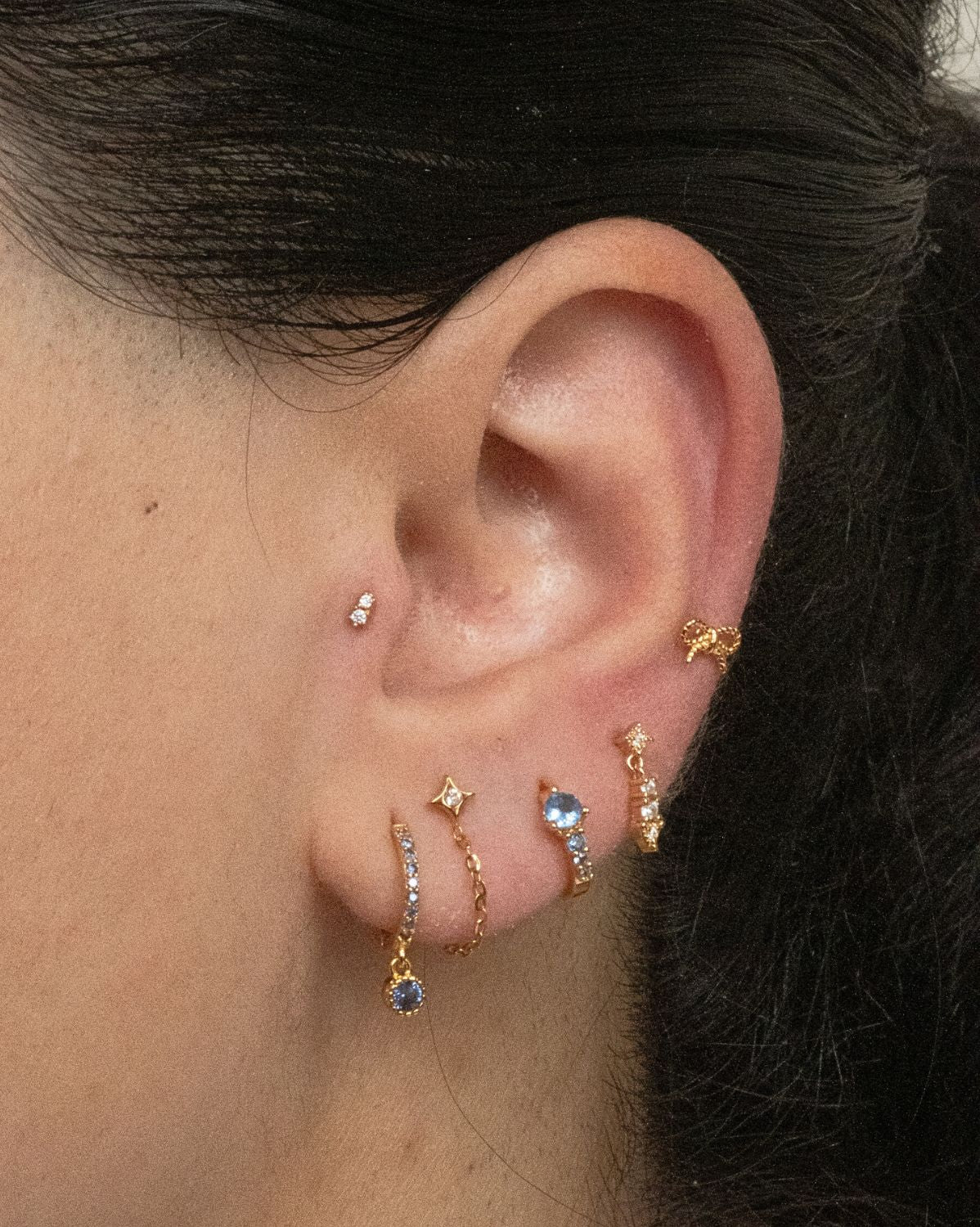 Rope Bow Piercing Stud - Image 8