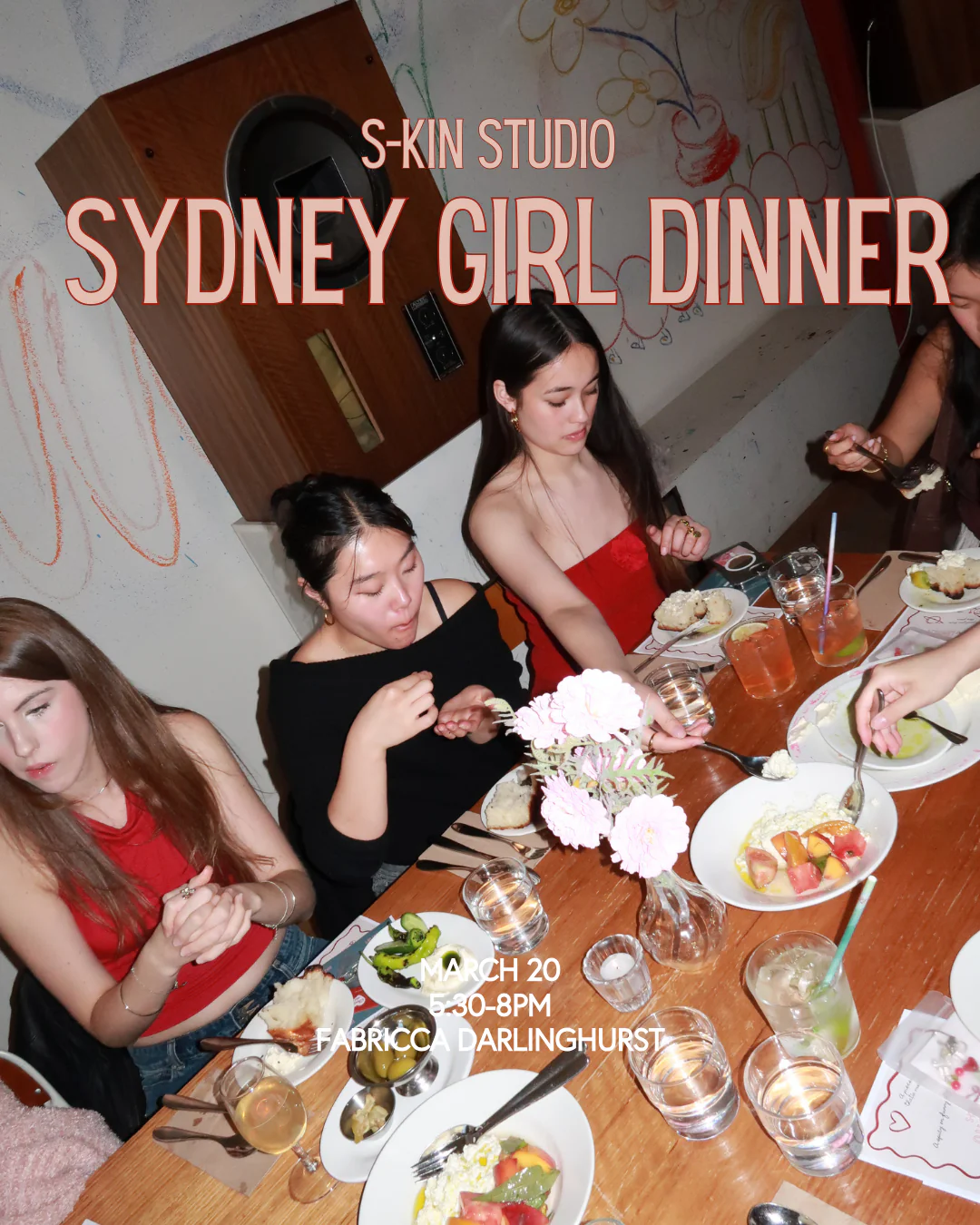 S-kin Studio Sydney Girl Dinner