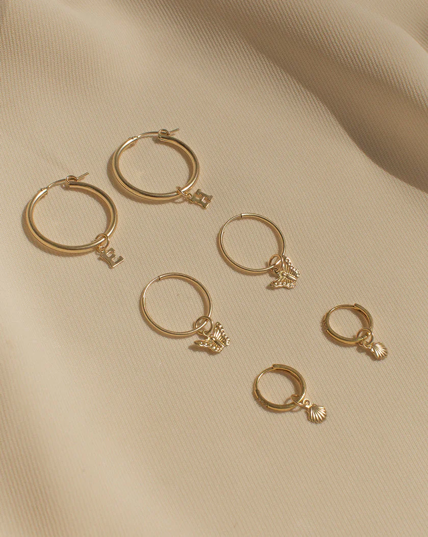 Sandra Basic Hoops - Sterling Silver - Image 4