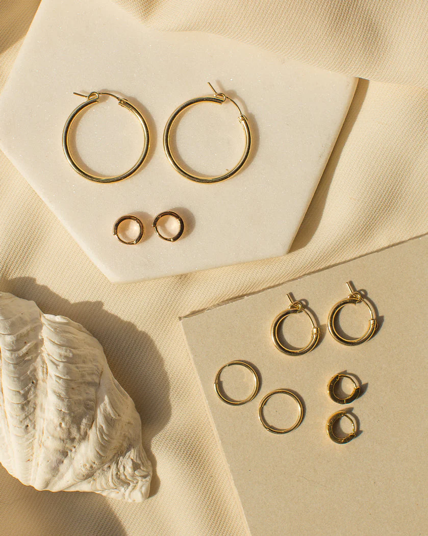 Sandra Basic Hoops - Sterling Silver - Image 5
