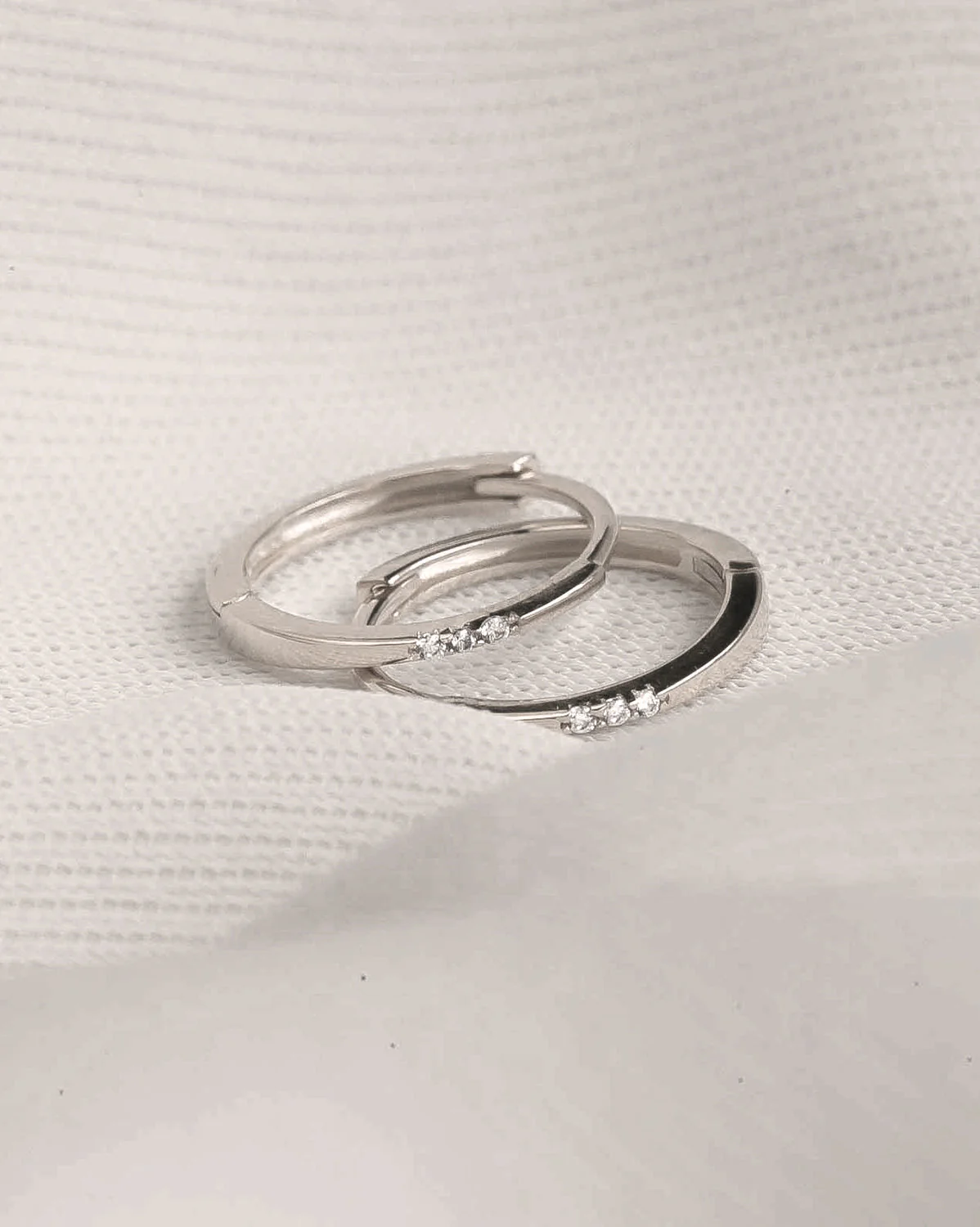 Selene Basic Hoops - Sterling Silver - Image 3