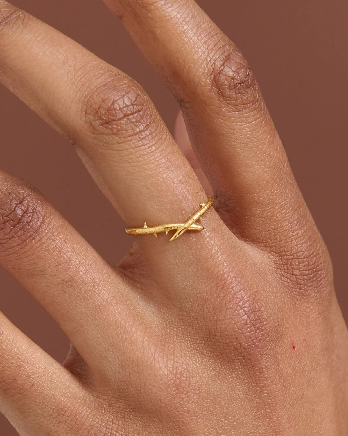 Seren Thorn Stacking Ring - Image 2
