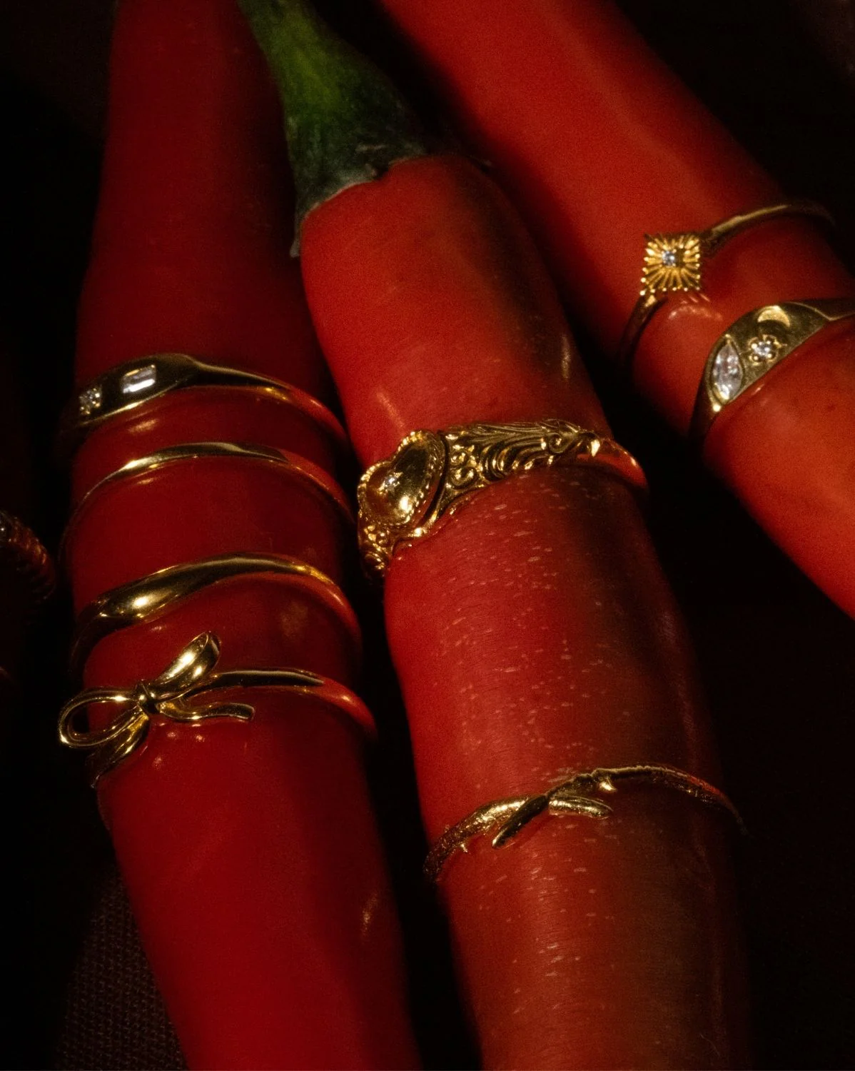 Seren Thorn Stacking Ring - Image 8