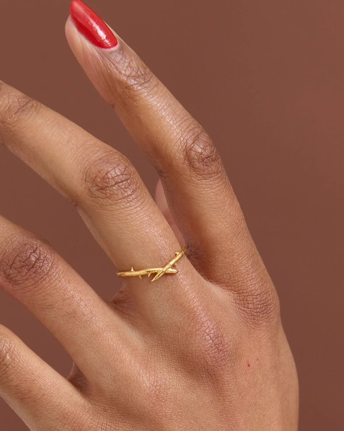 Seren Thorn Stacking Ring - Image 9