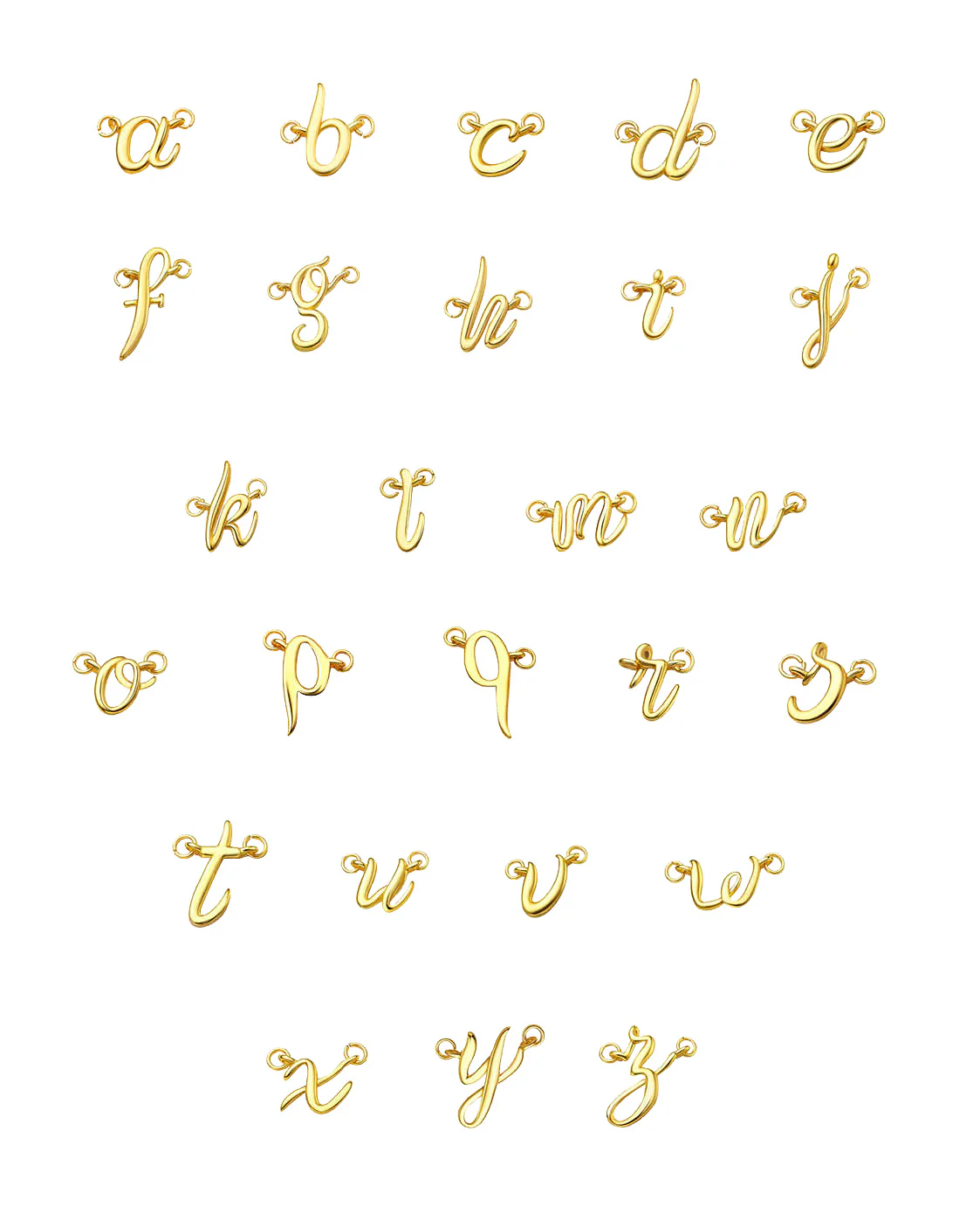 Single Cursive Initial Bracelet - Image 3