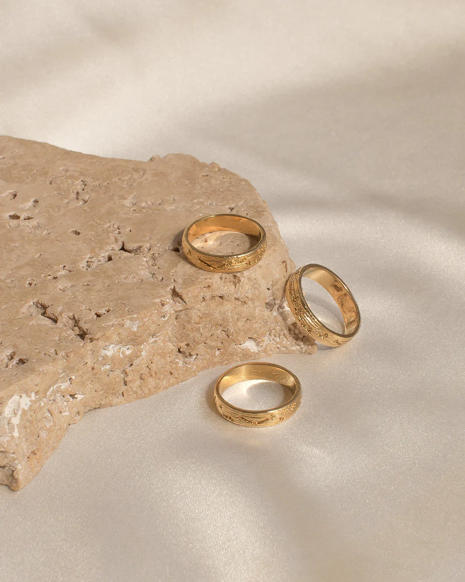 Solid Gold Dante Ring - Image 12