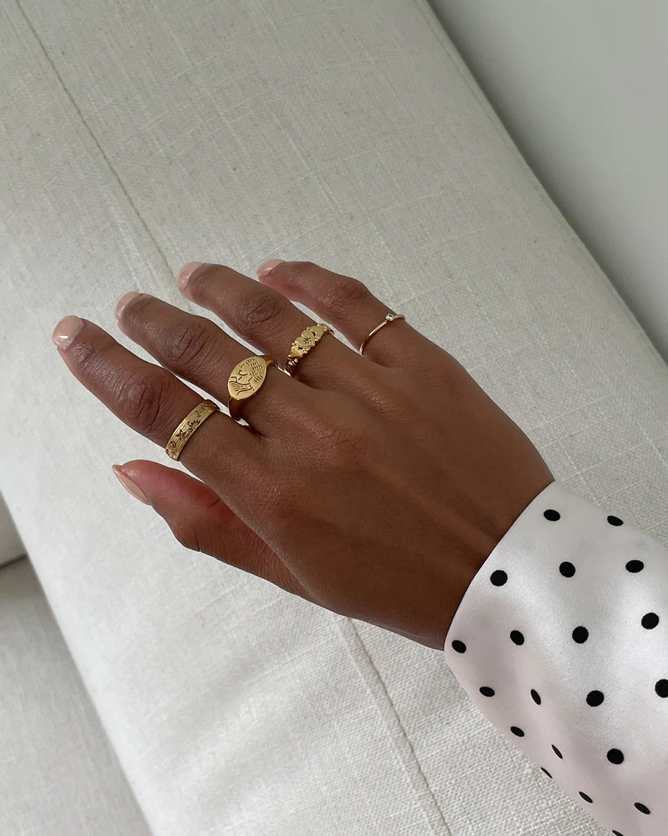 Solid Gold Dante Ring - Image 14