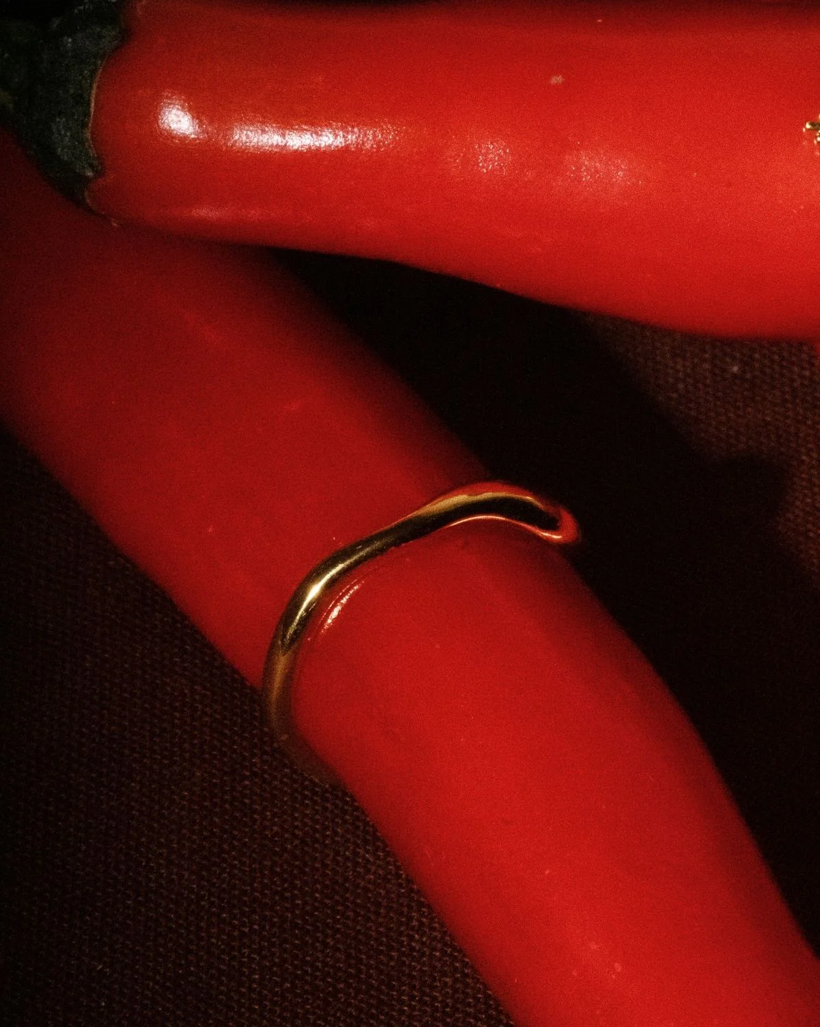 Solid Gold Romy Wave Ring - Image 3