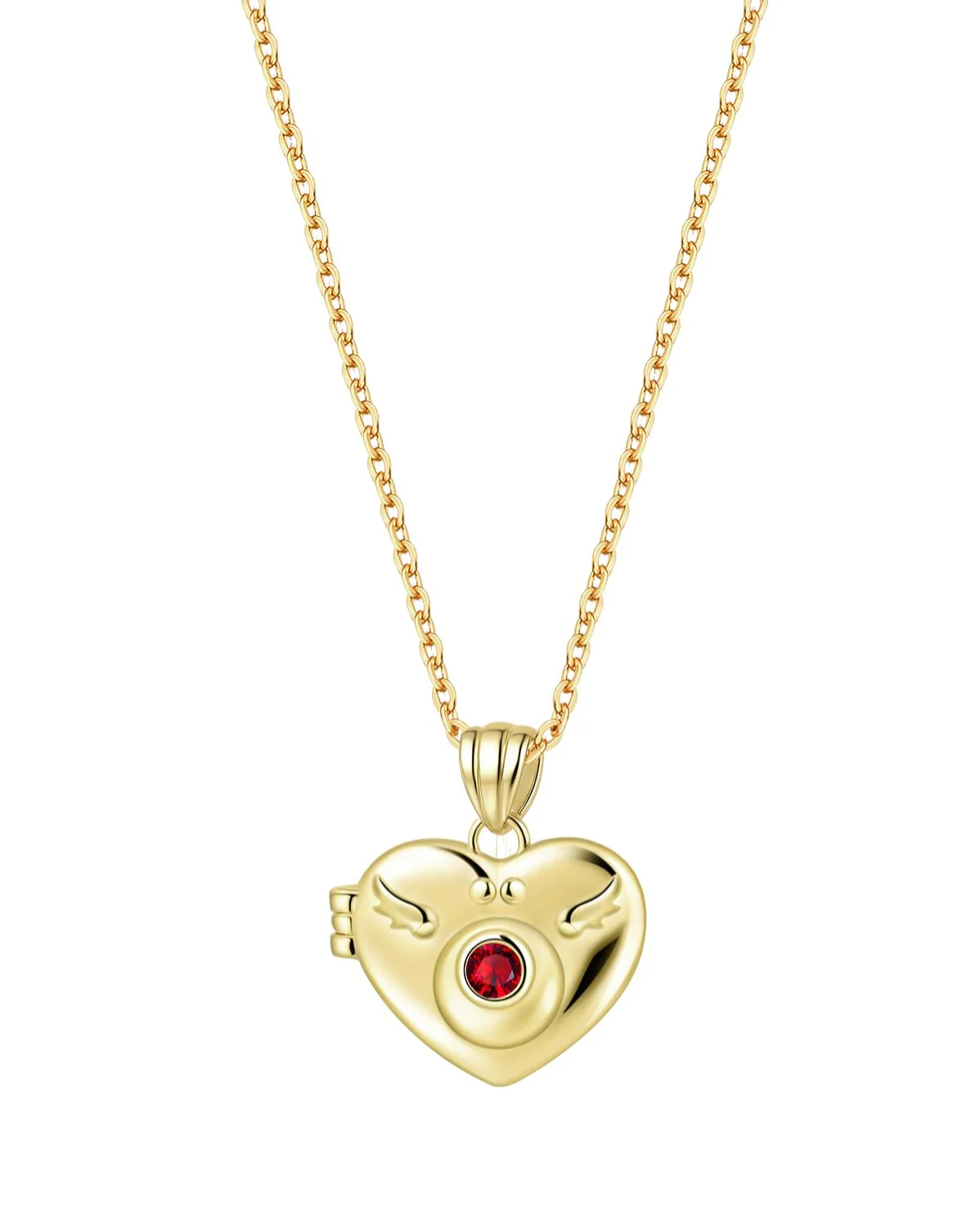 Solid Gold Sailor Moon Brooch Locket