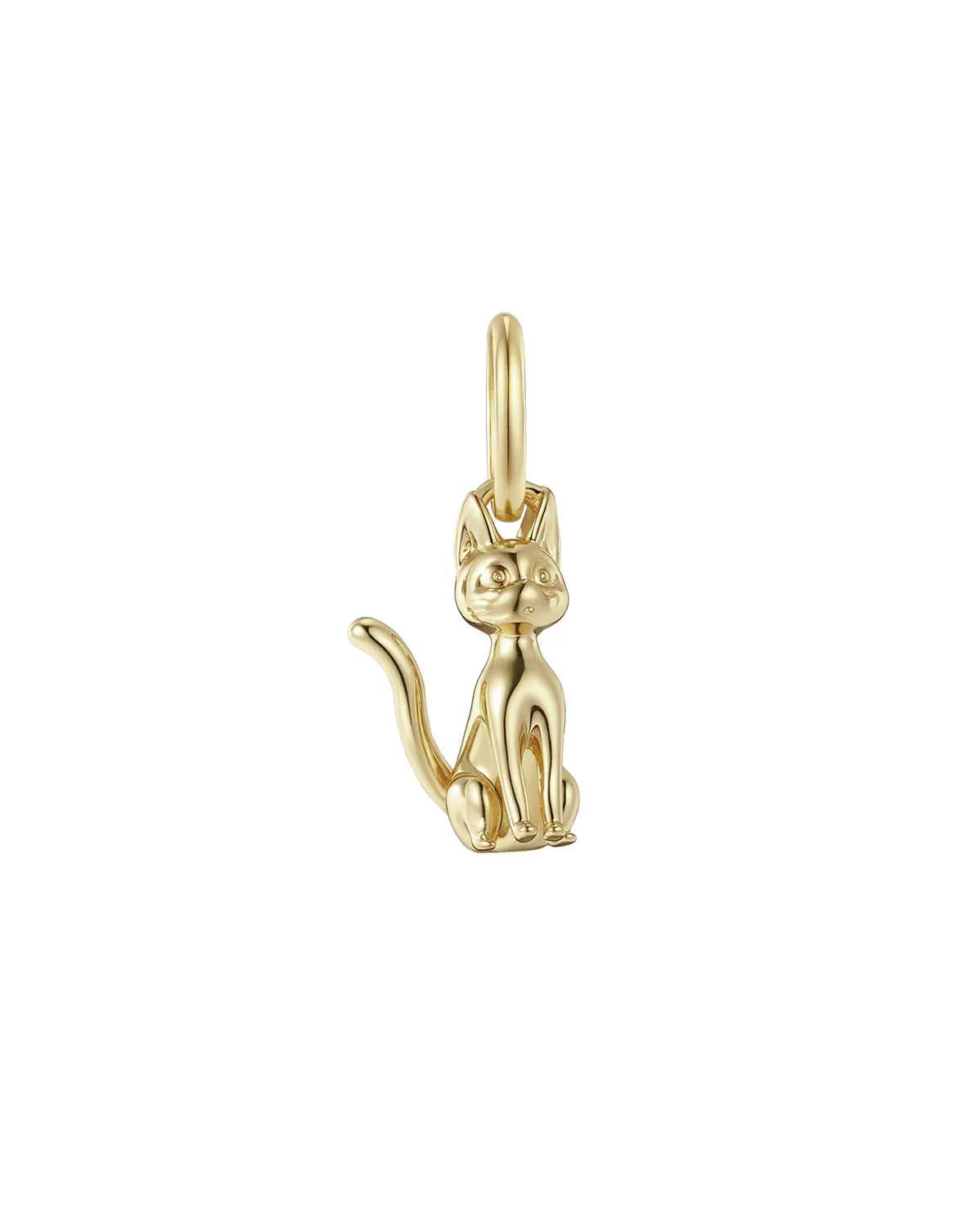 Sitting Jiji Cat Charm