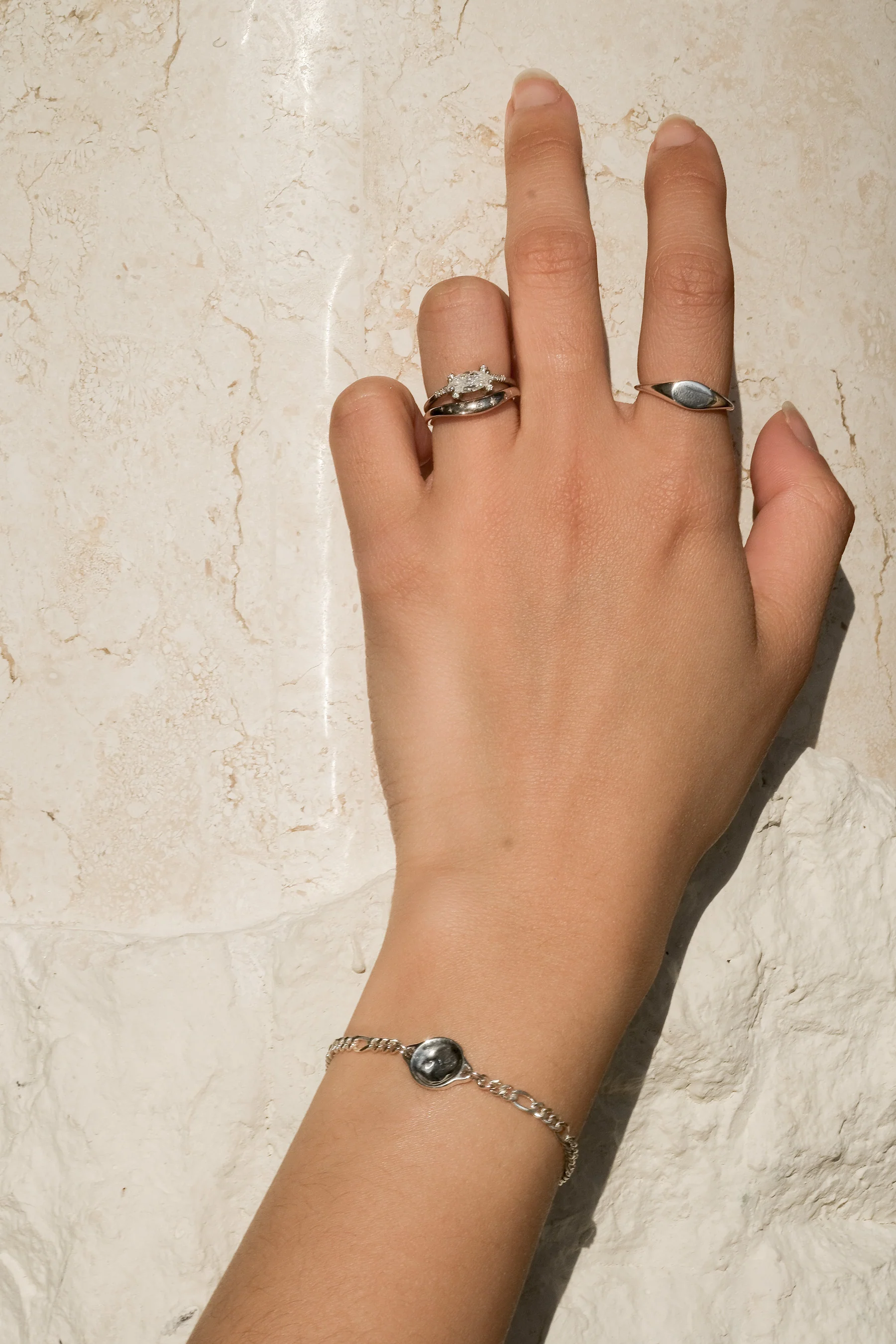 Sora Signet Ring - Sterling Silver - Image 3